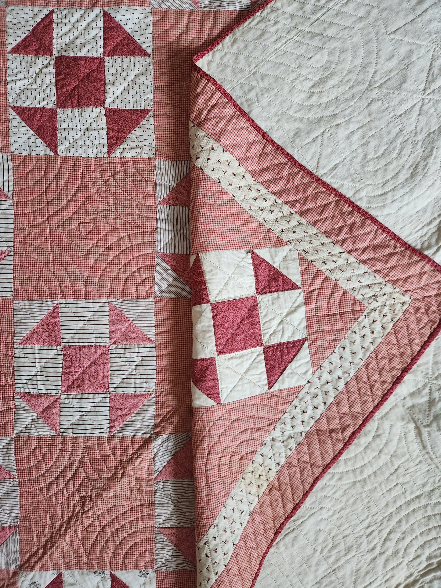 Antique Shoo Fly Quilt c1890