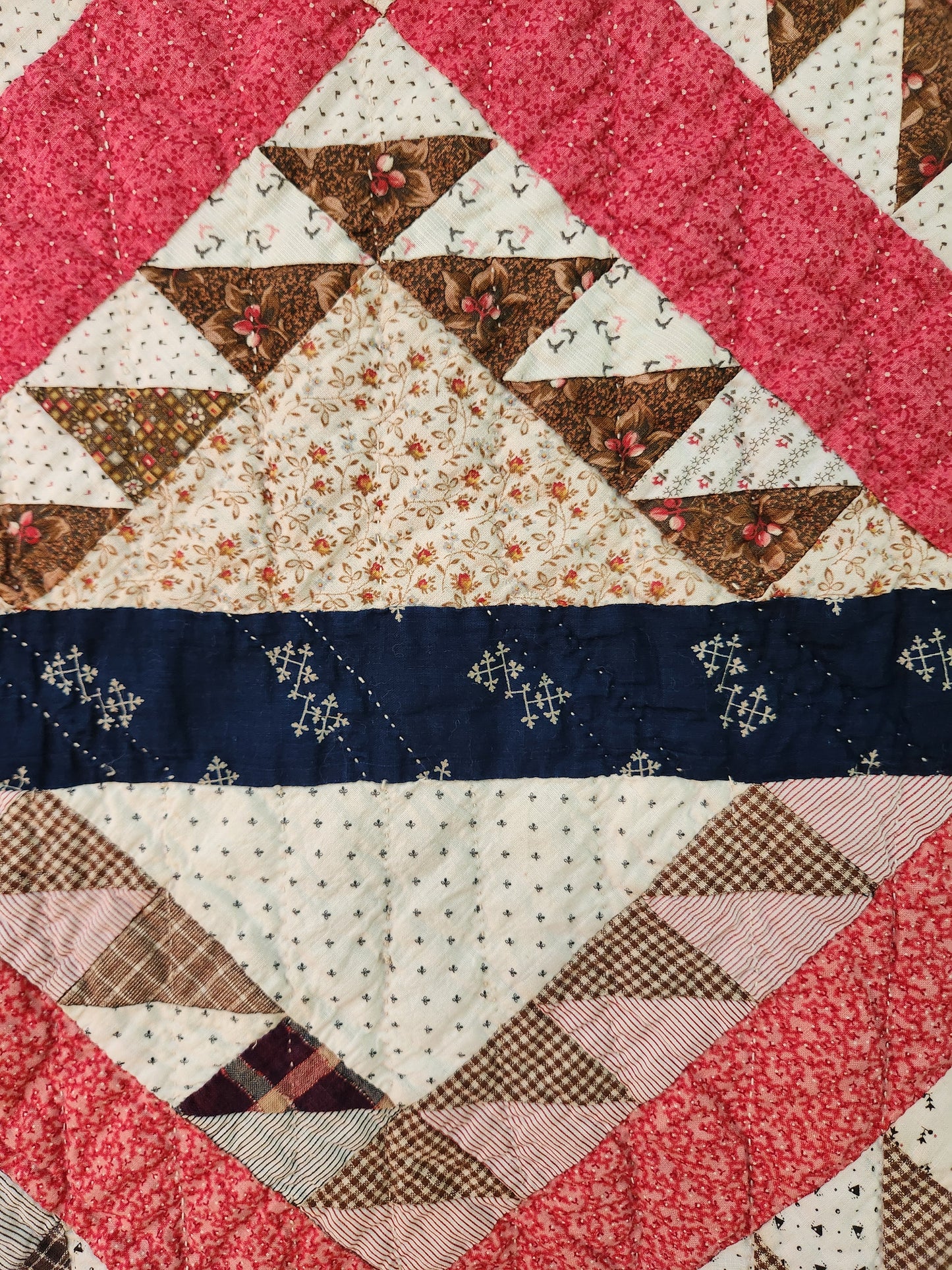 Antique Patchwork Quilt c1890