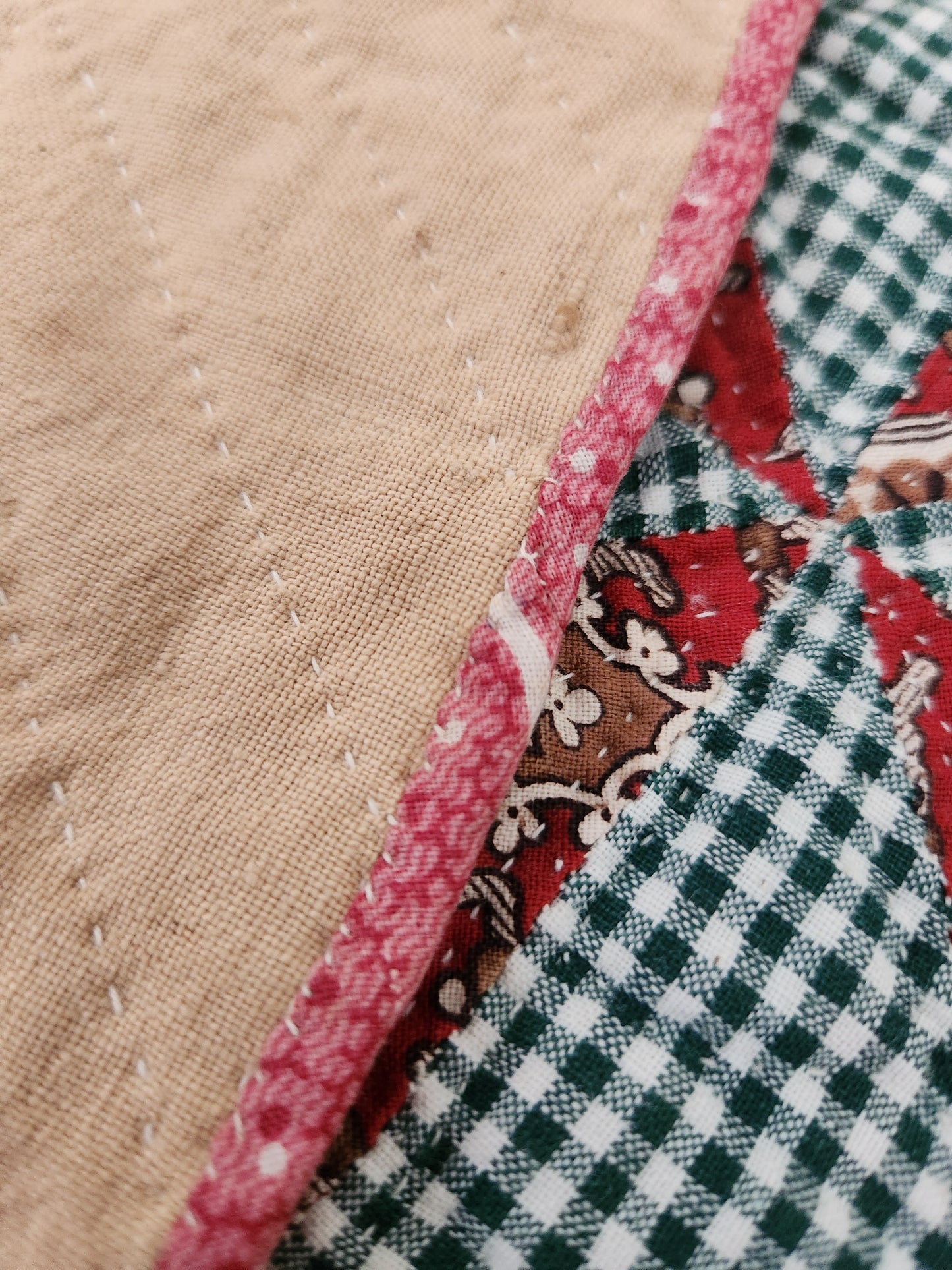 Antique Lucky Star Quilt c1880