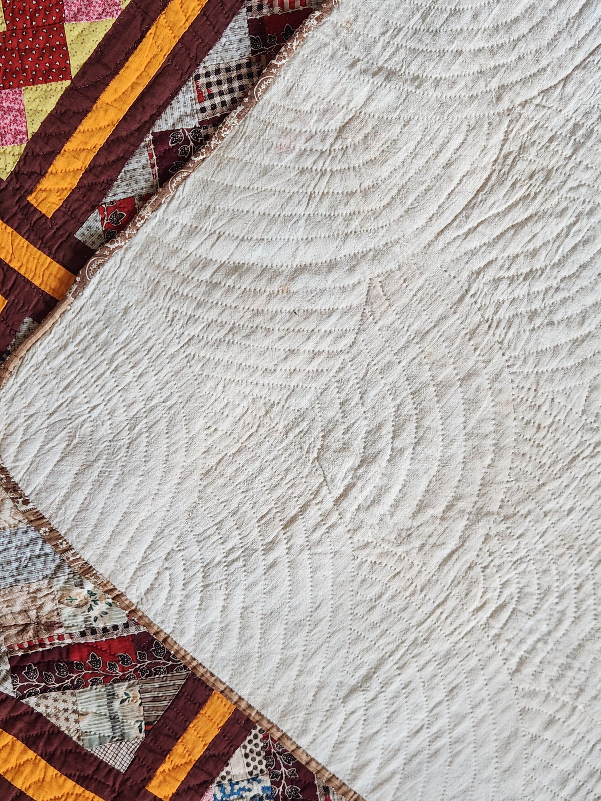 Antique Album Block Quilt c1870