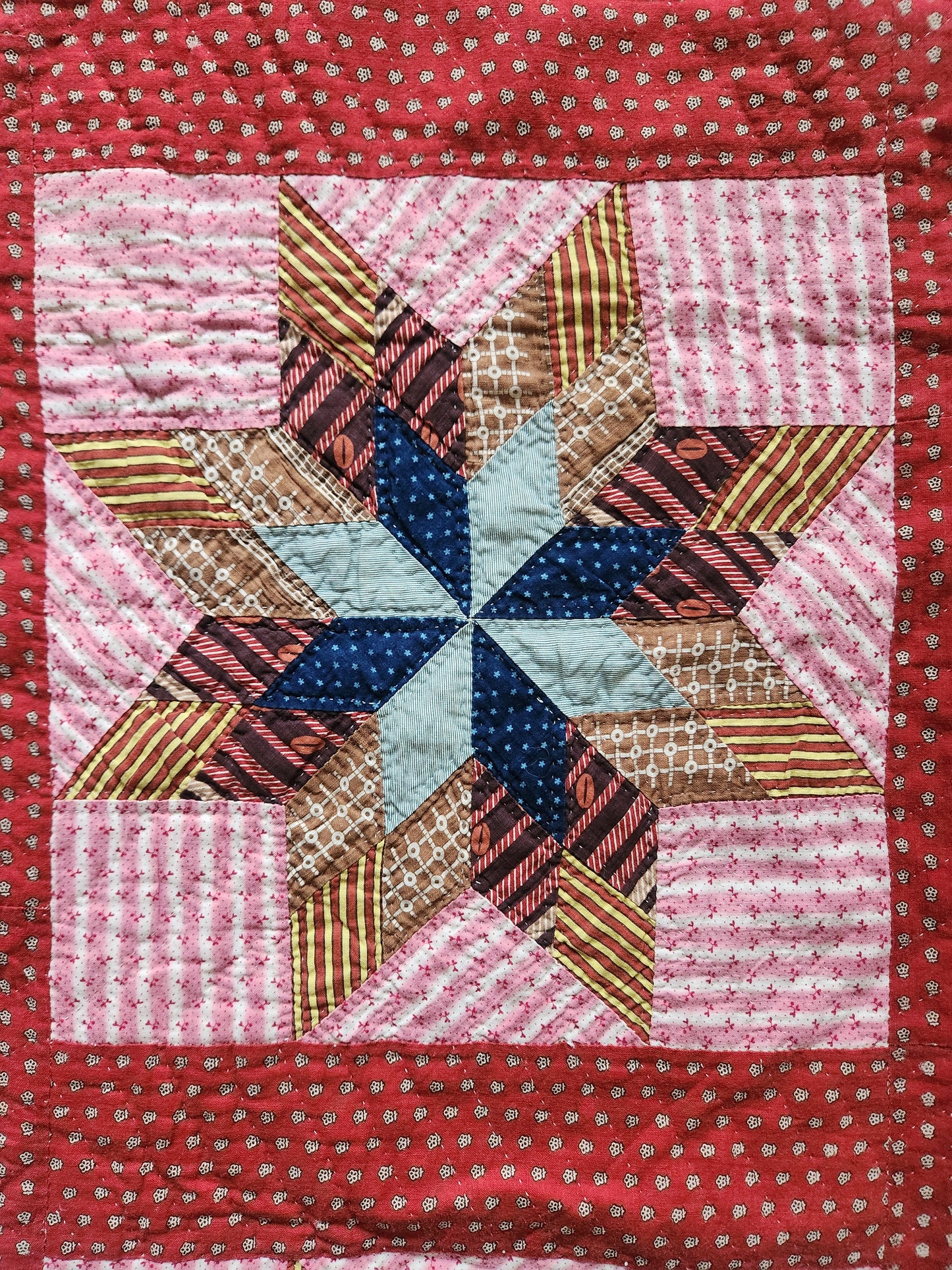 Antique Star Quilt c1880