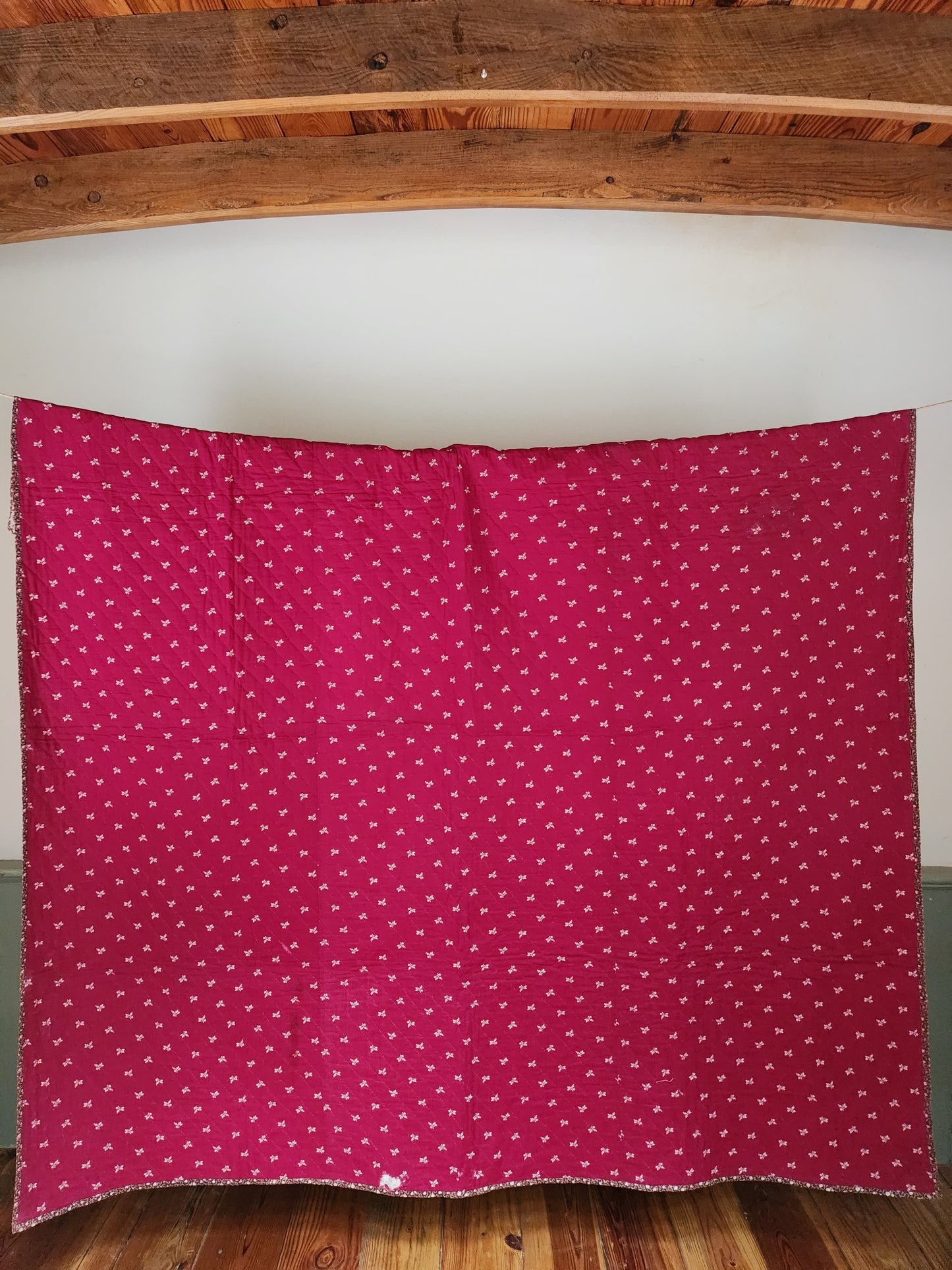 Mint Condition 19th Century Patchwork Quilt
