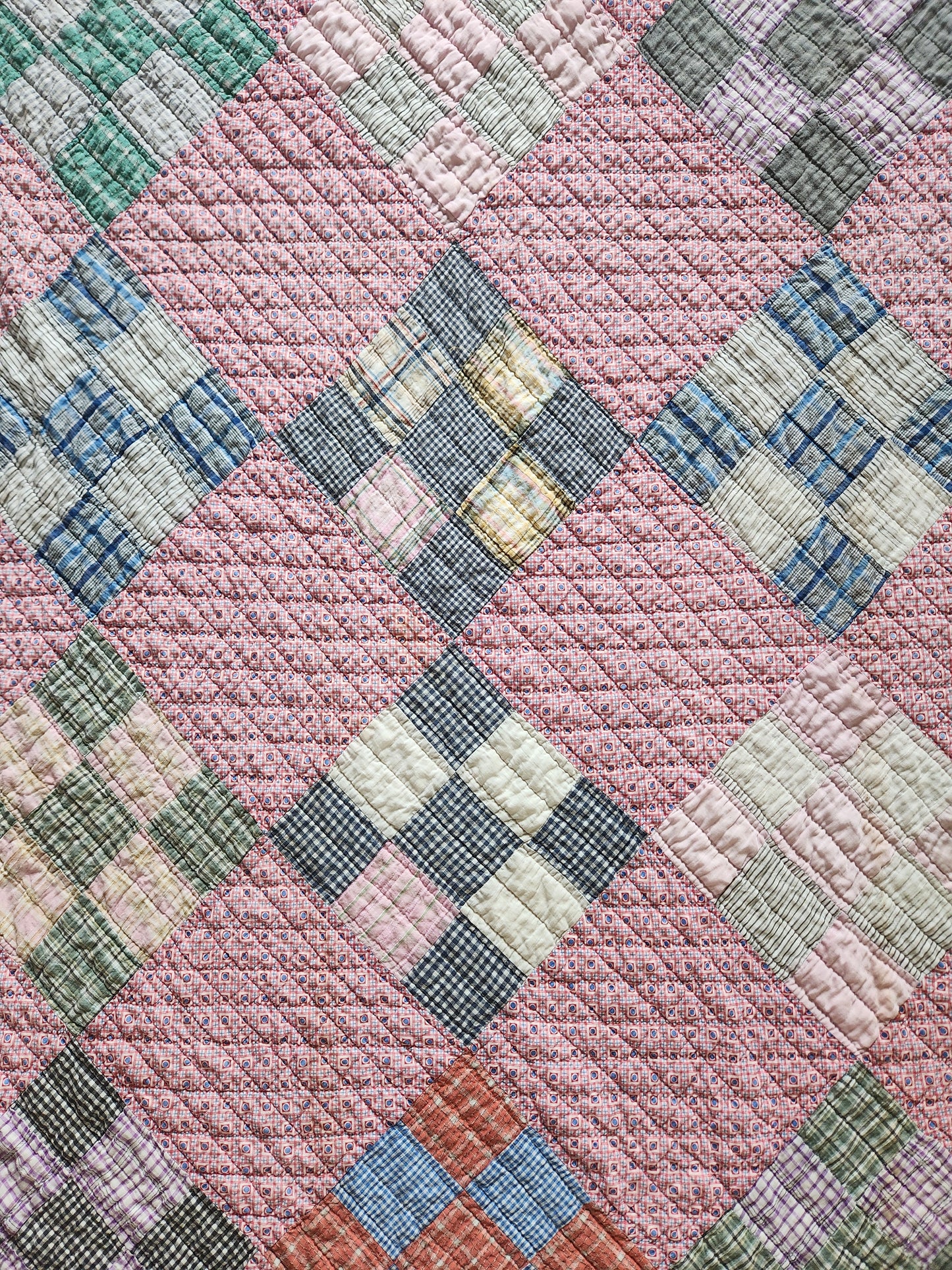 Vintage 9 Patch Quilt