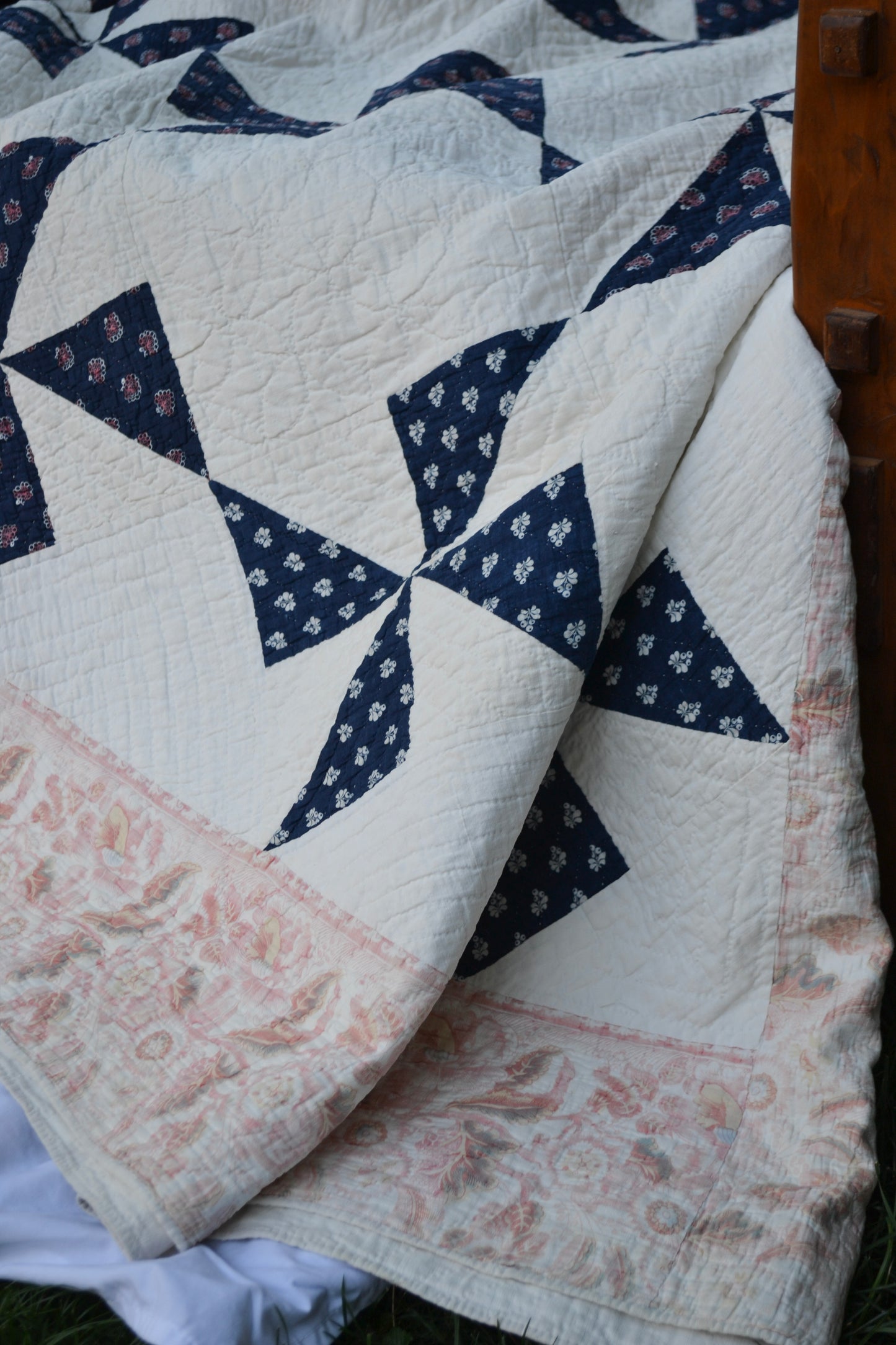 Stunning 19th Cent Antique Quilt