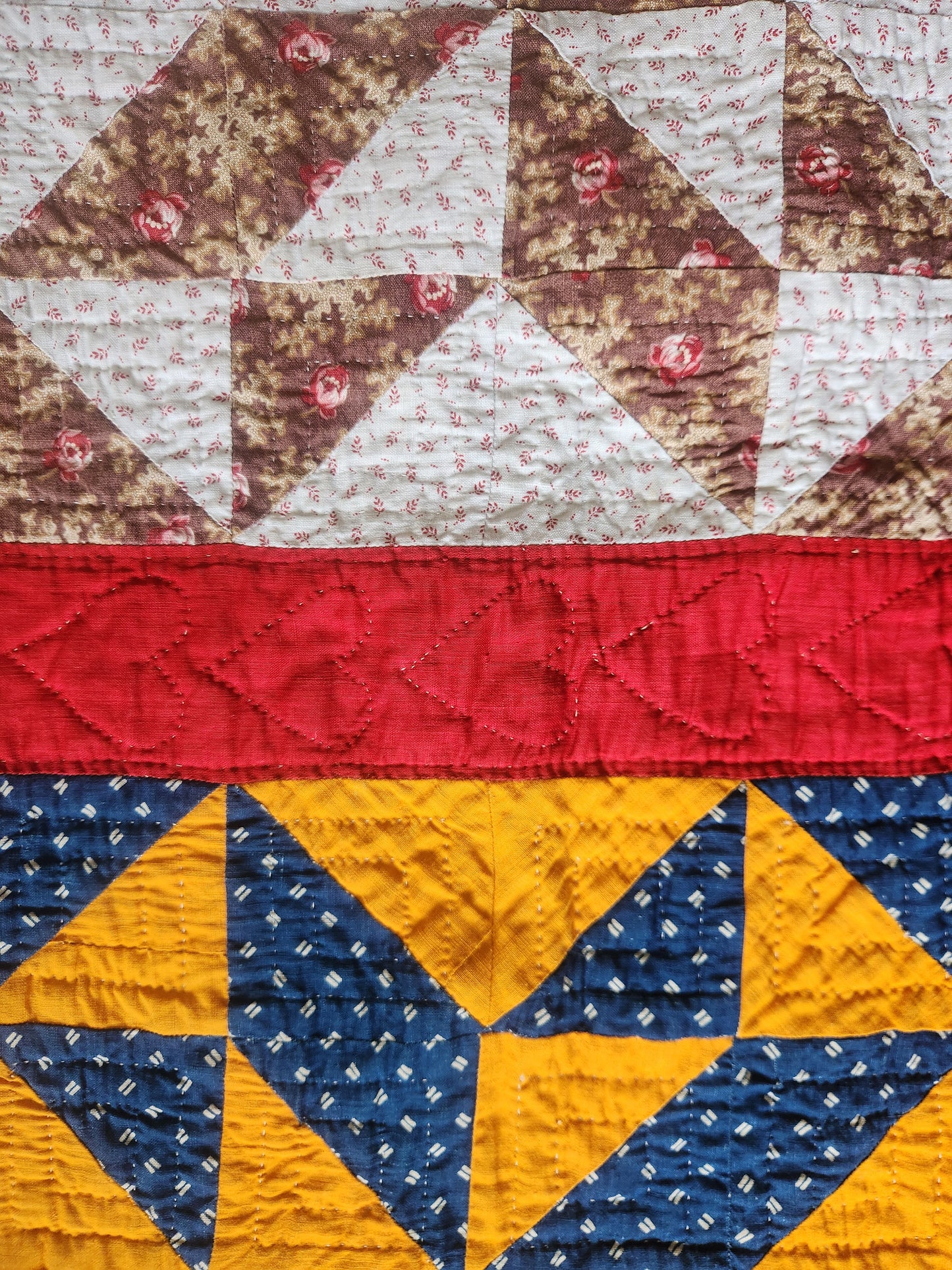 Antique Spinning Star Quilt c1890