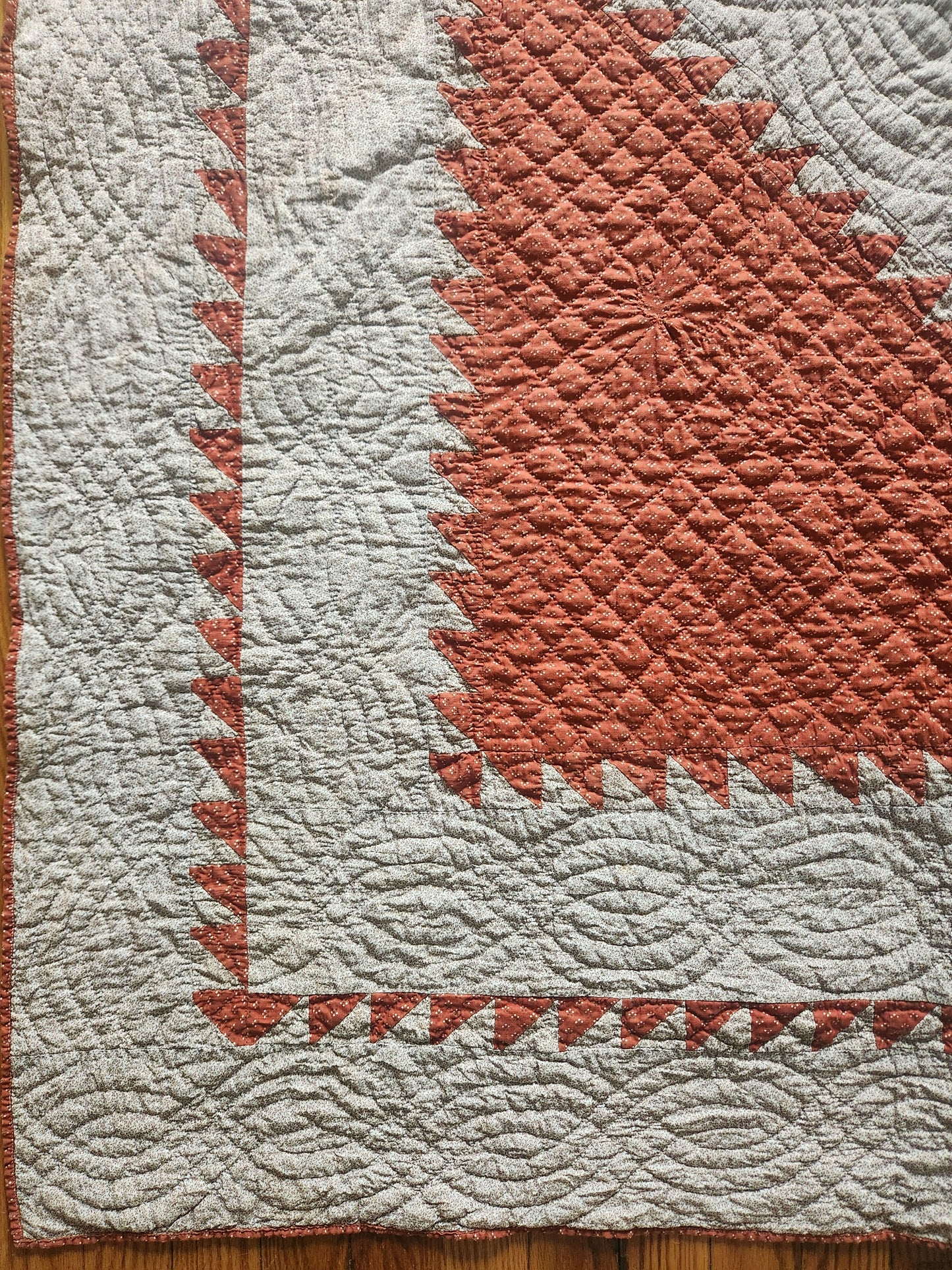 Antique Sawtooth Quilt