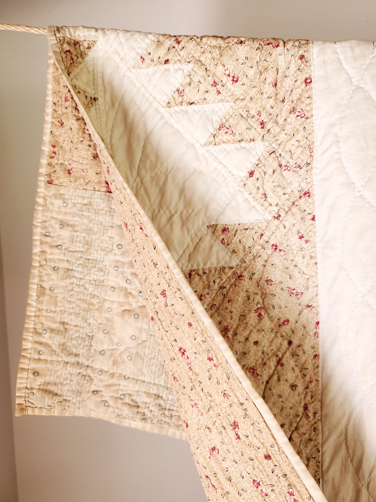 Antique Sawtooth Quilt, 1851