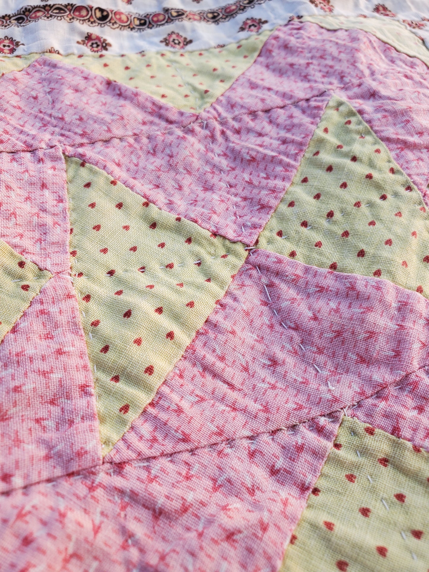 Double Pink Antique Quilt