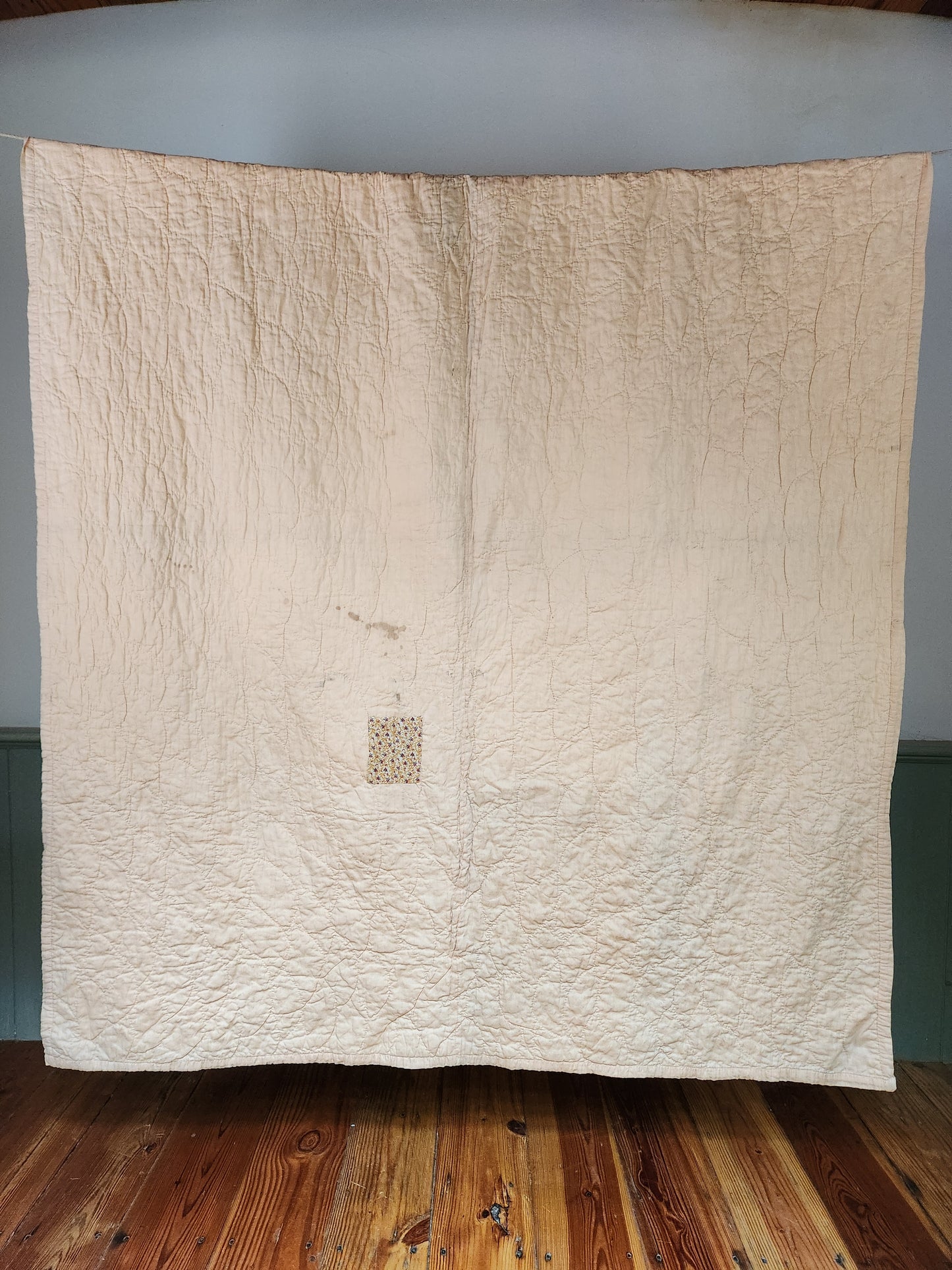 Antique Bear Paw Patchwork Quilt c1890