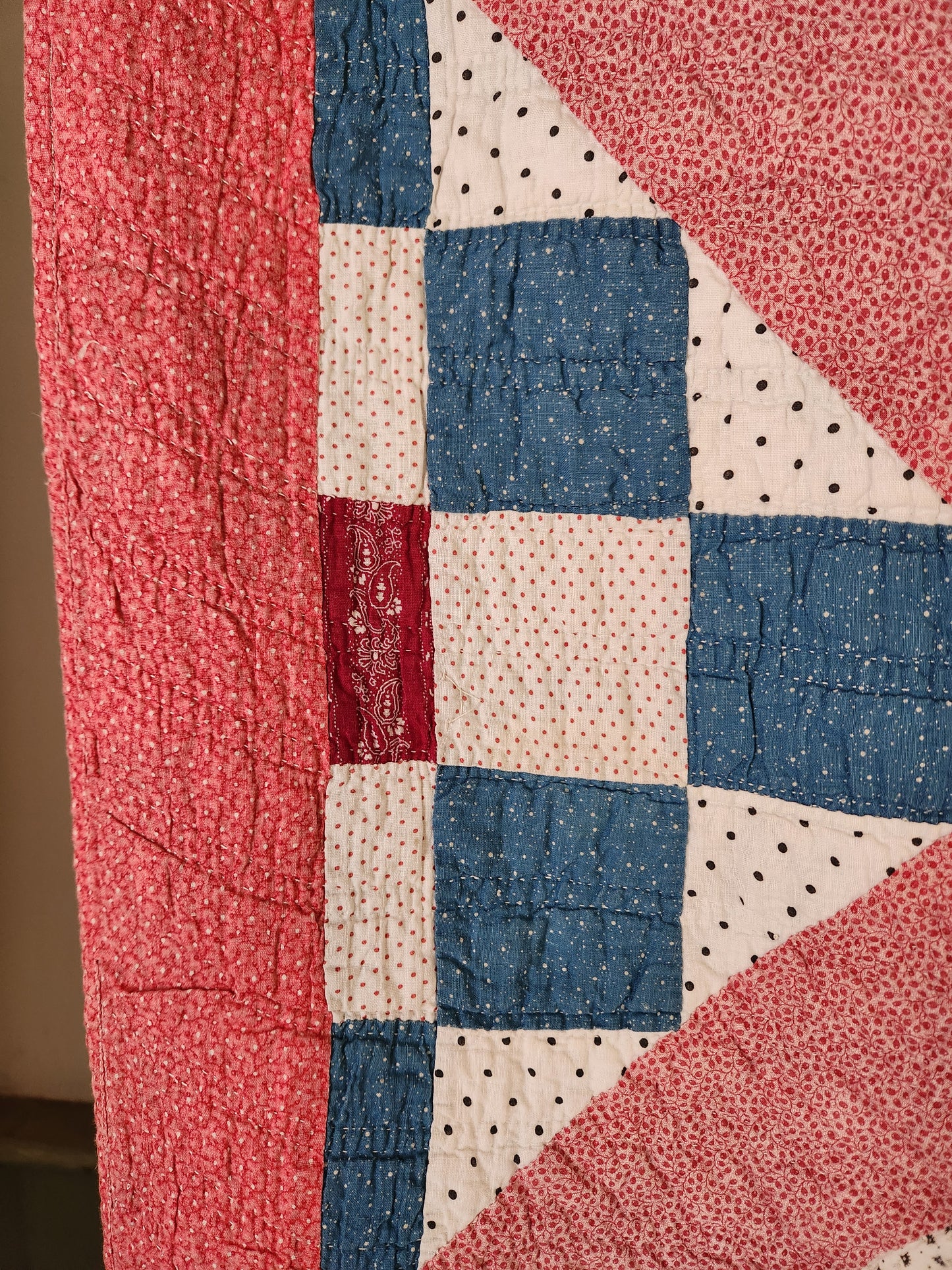 Antique Patchwork Quilt c1890