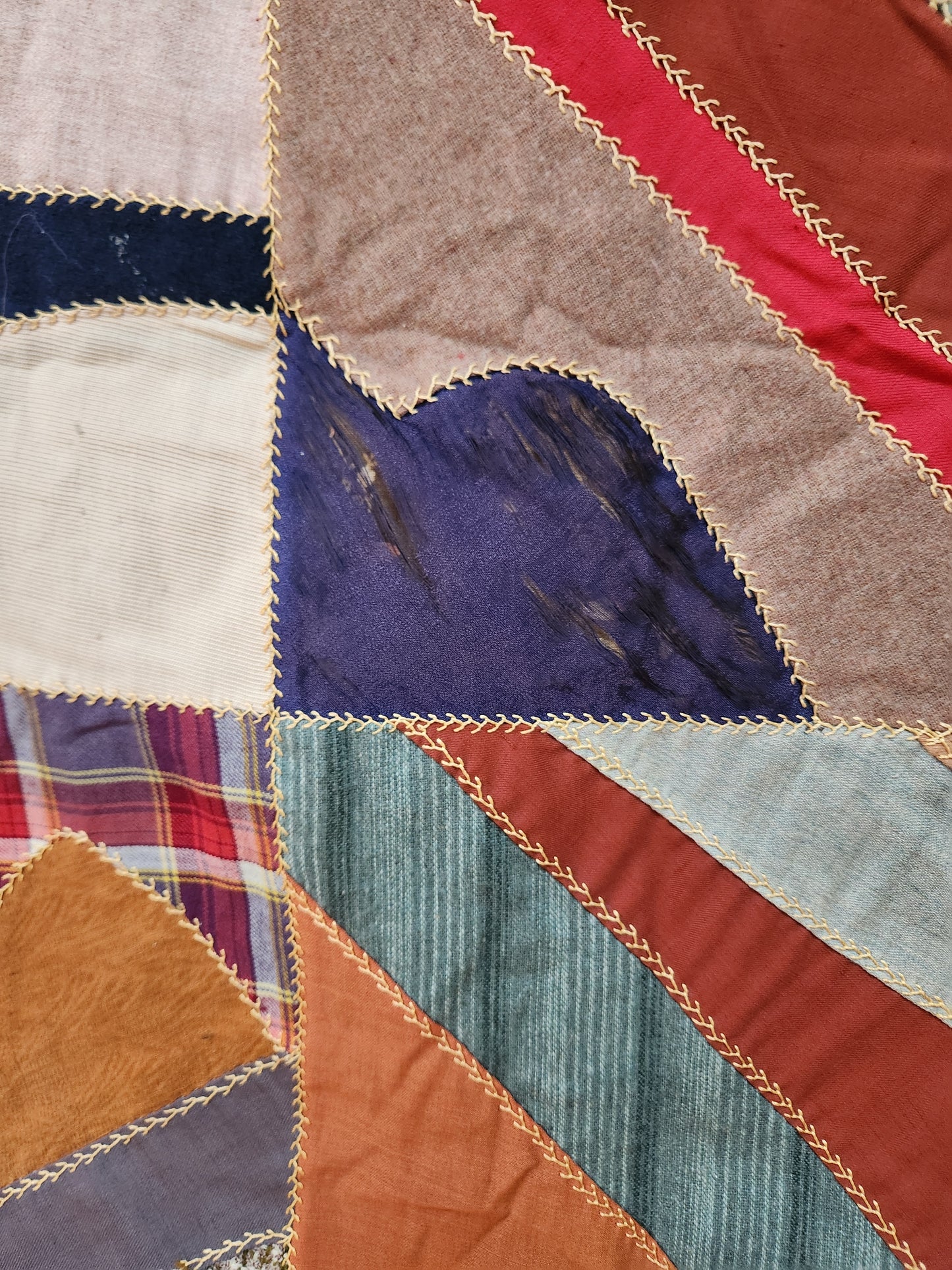 Antique Crazy Quilt c1900