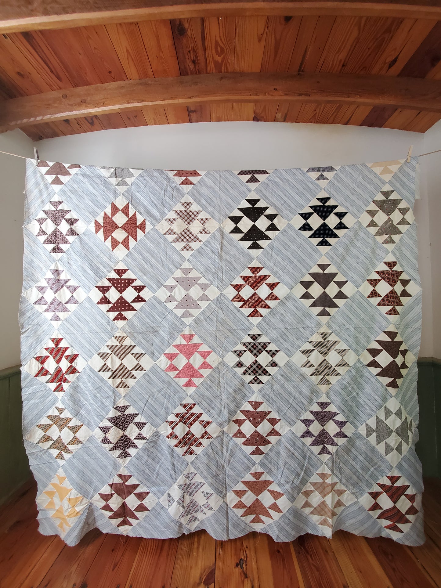 19th Century Antique Quilt Top