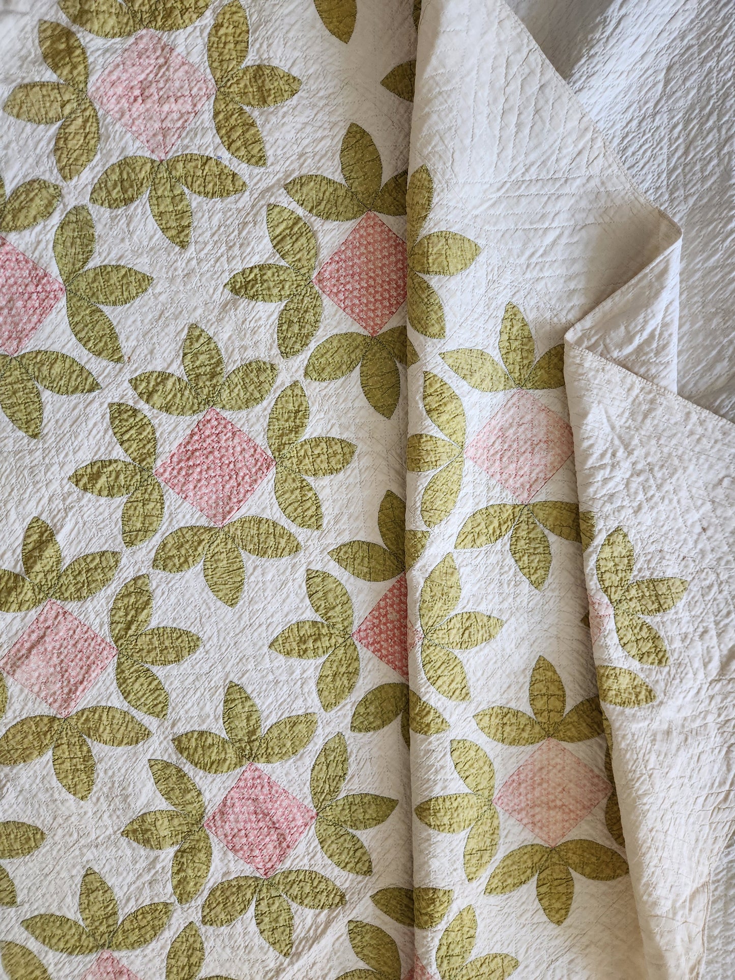 19th Century Honey Bee Quilt