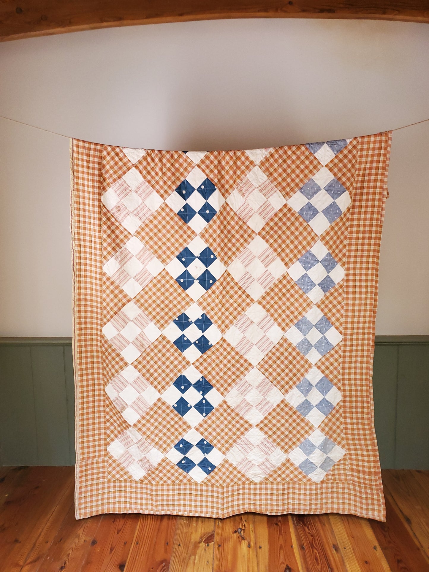 Vintage Plaid Shirting Quilt