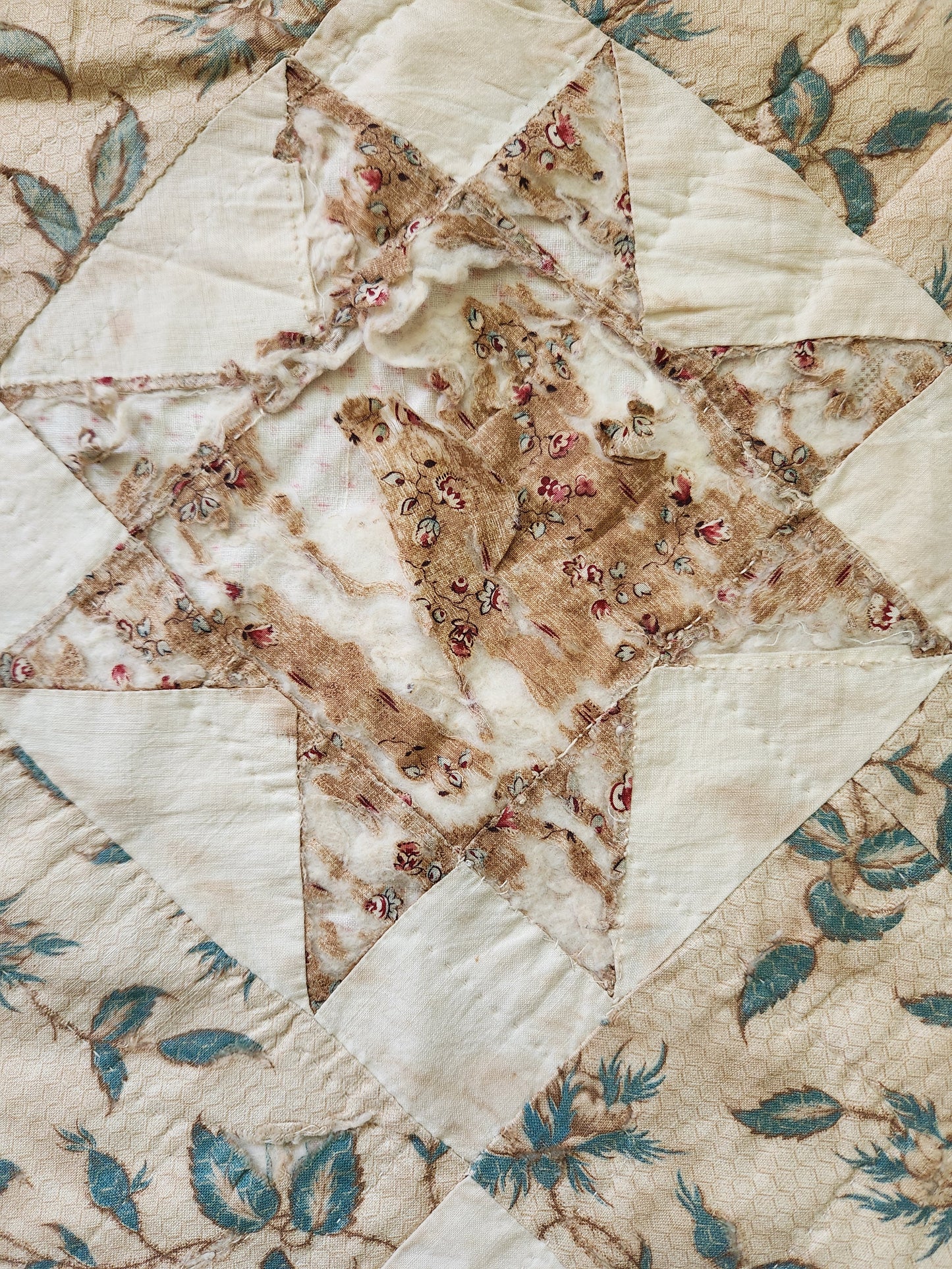 Mid 19th Century Star Quilt