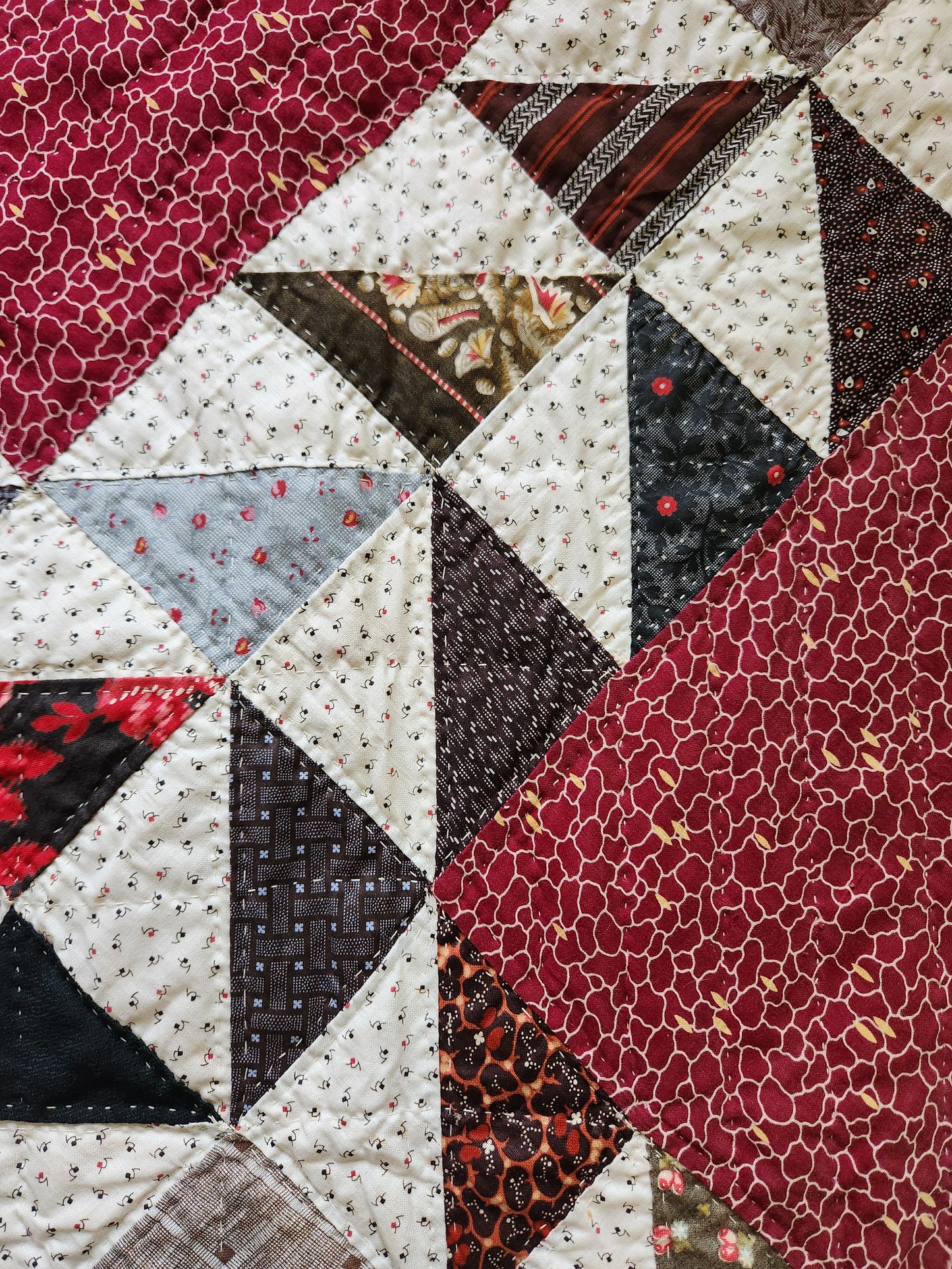 Antique Lady of The Lake Quilt c1890