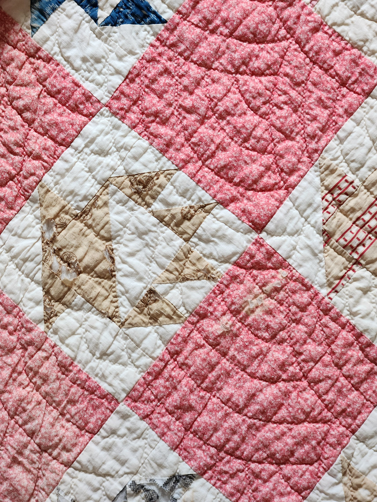Antique Cactus Basket Quilt
