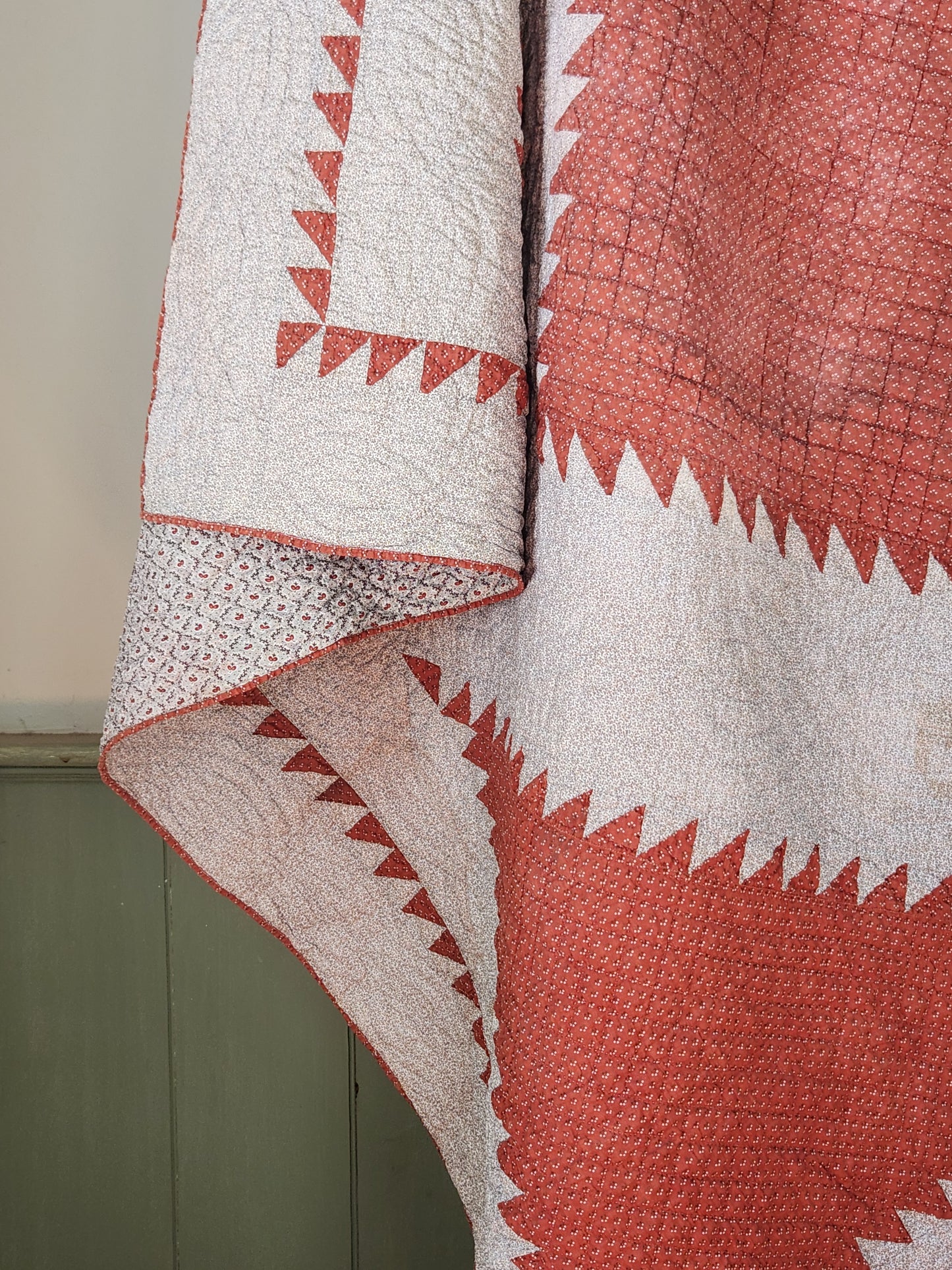 Antique Sawtooth Quilt