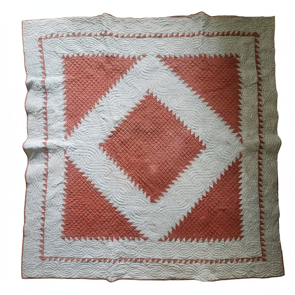 Antique Sawtooth Quilt