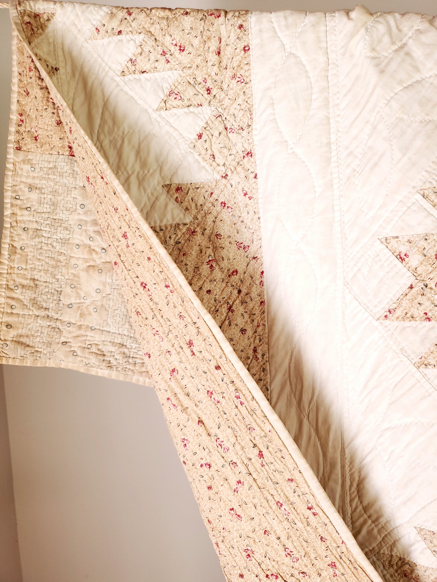 Antique Sawtooth Quilt, 1851