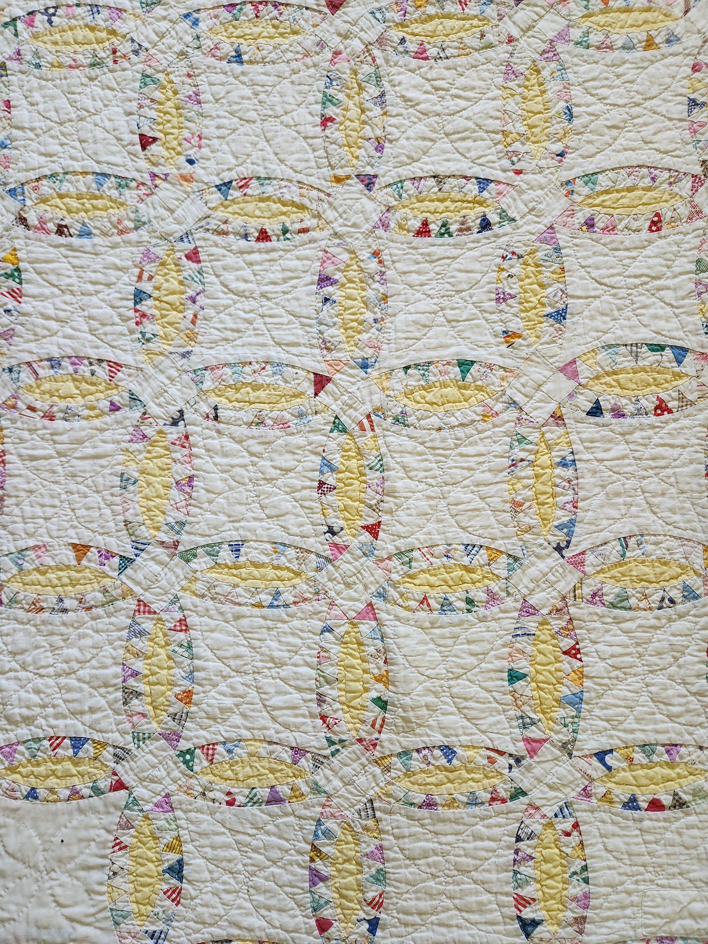 Pickle Dish Quilt c1930