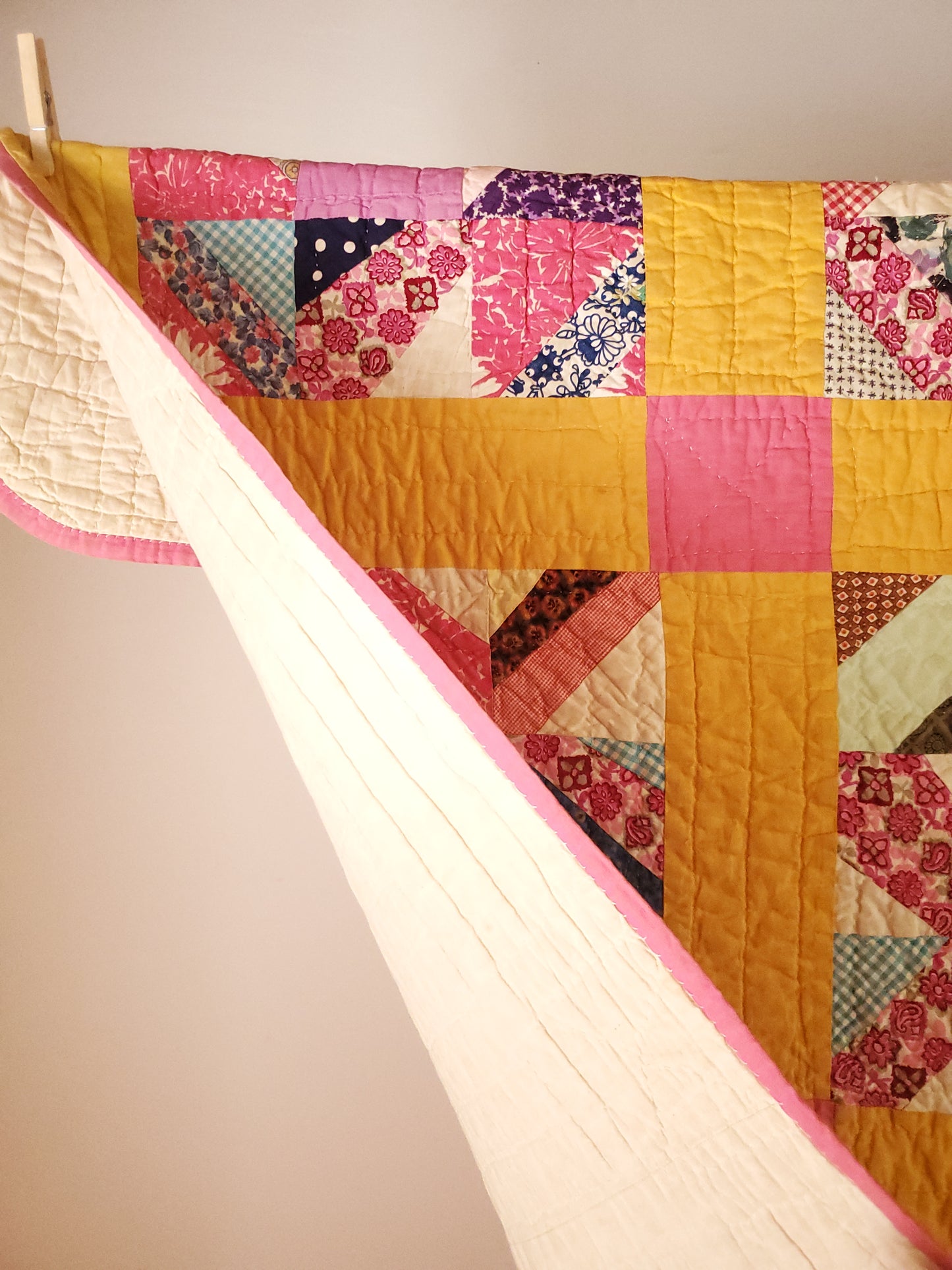 Vintage Scrappy Quilt