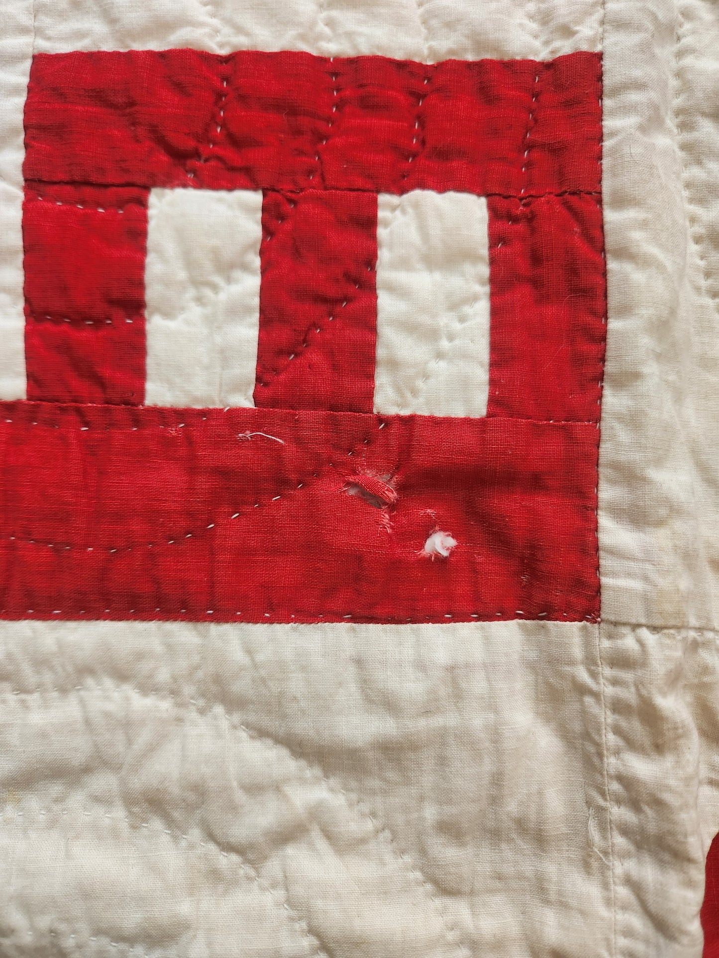 Antique Schoolhouse Quilt c1920