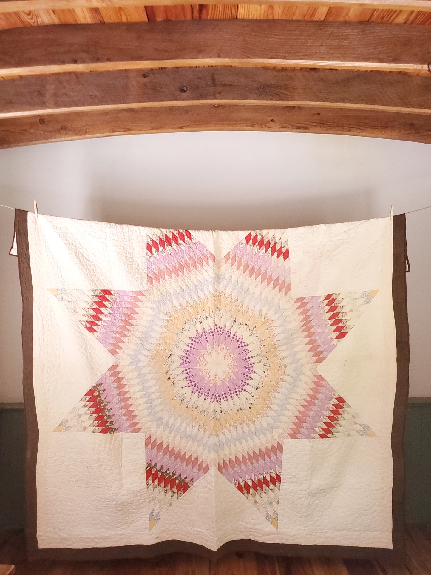 Vintage Lone Star Quilt