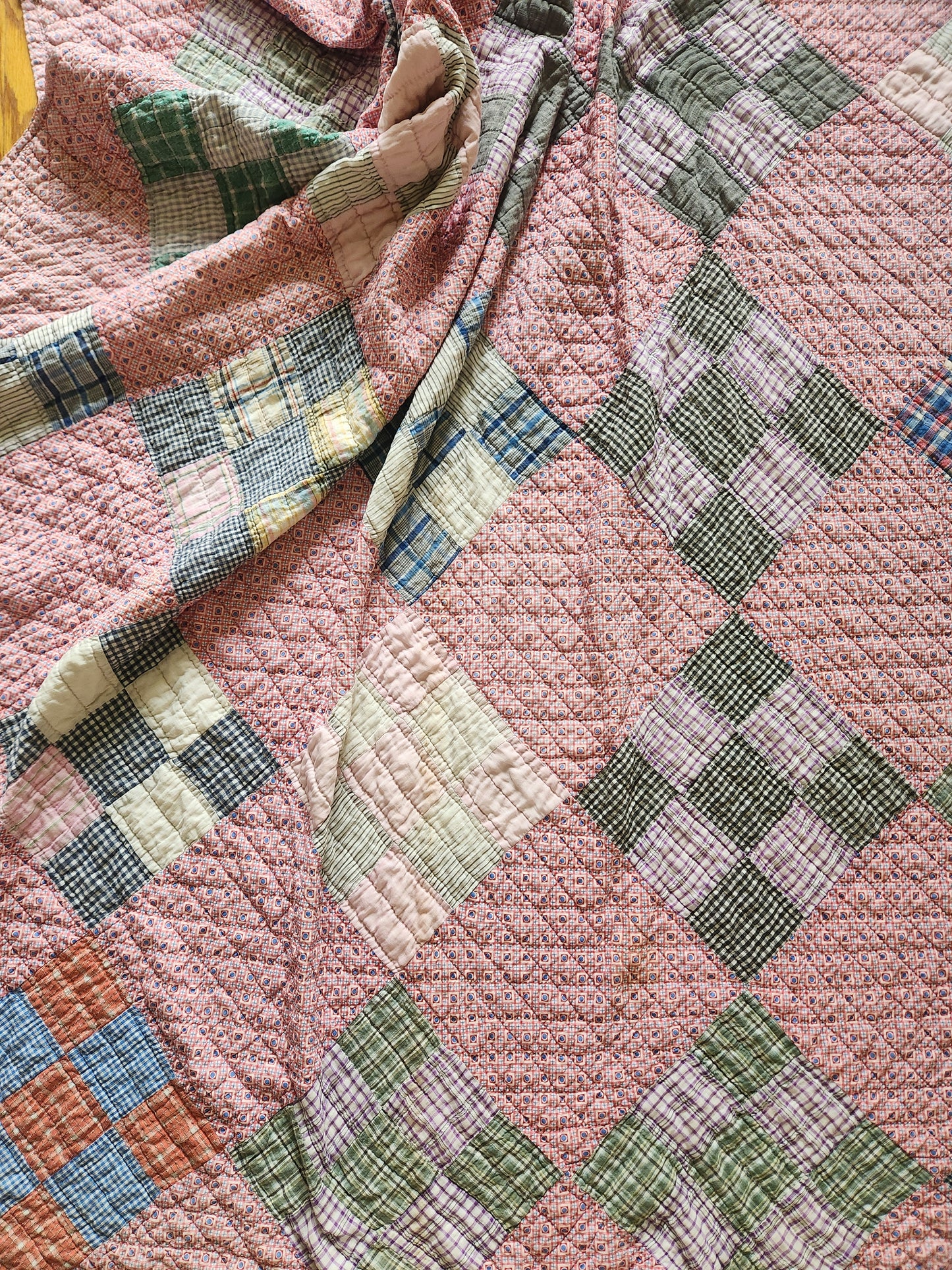 Vintage 9 Patch Quilt