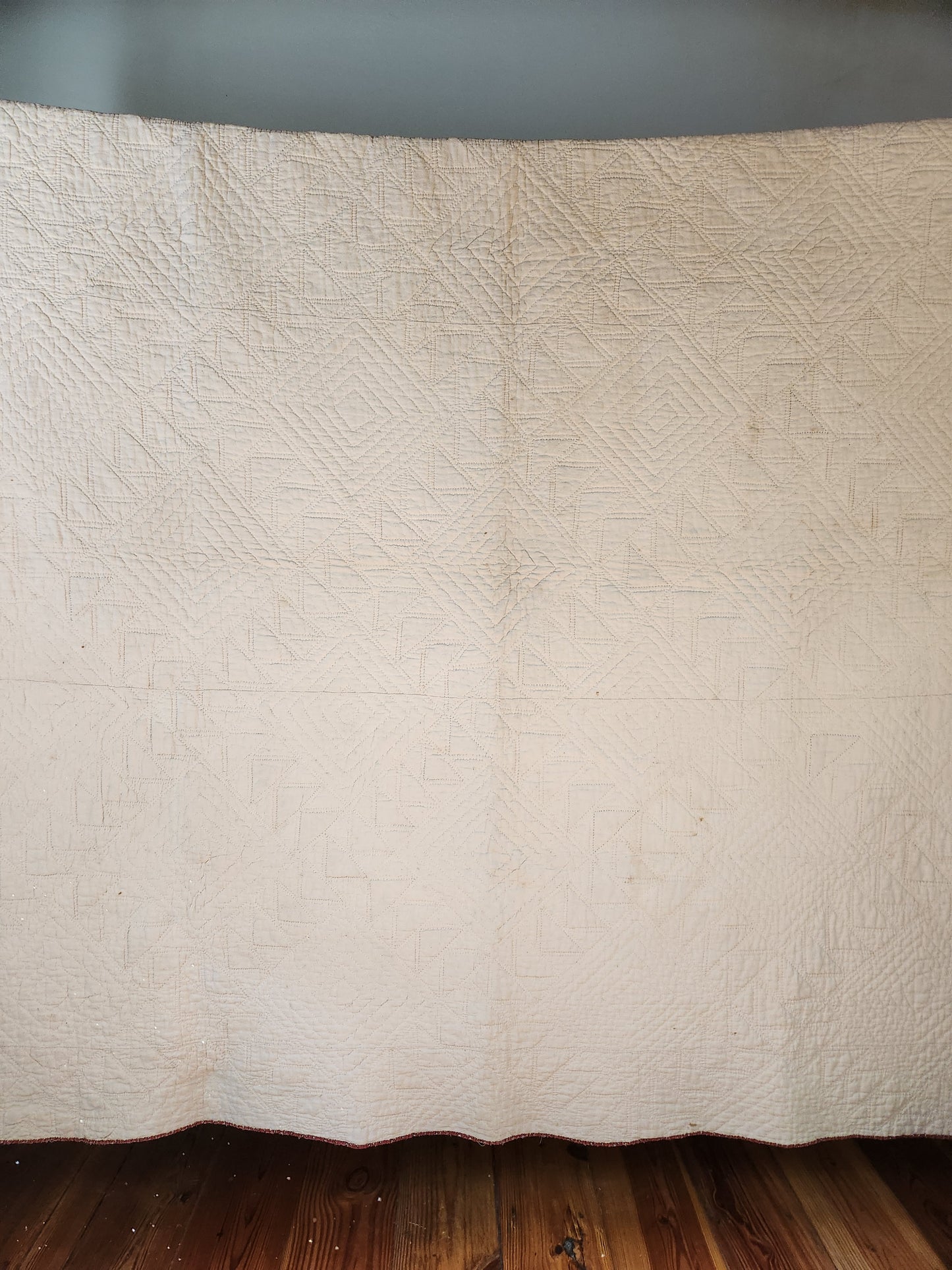 Antique Flying Geese Quilt c1870