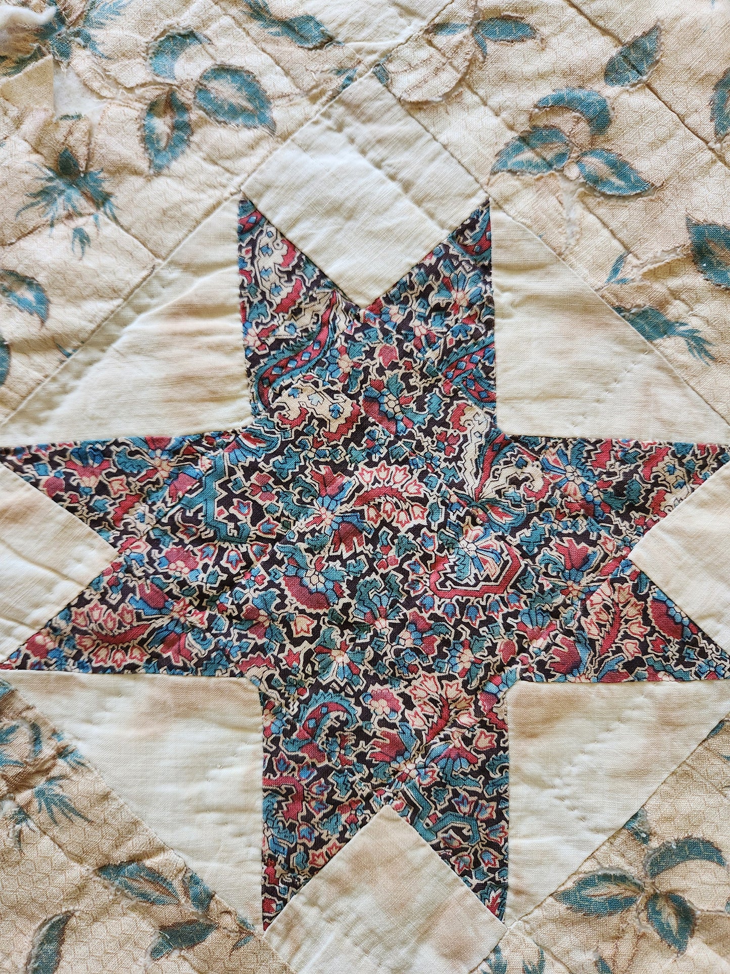 Mid 19th Century Star Quilt