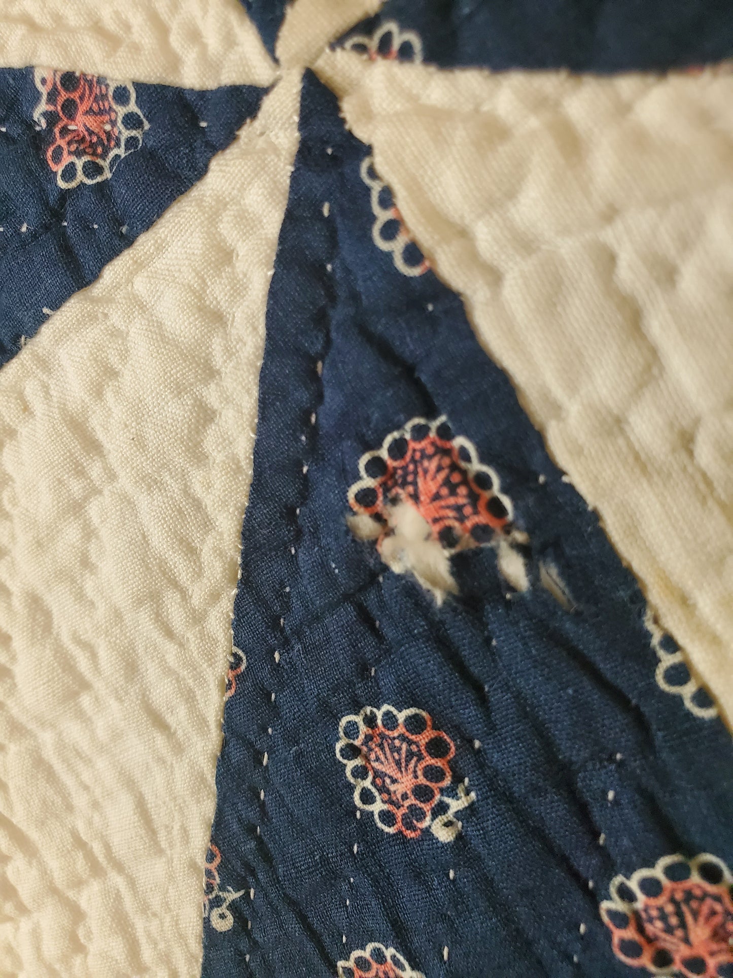 Stunning 19th Cent Antique Quilt