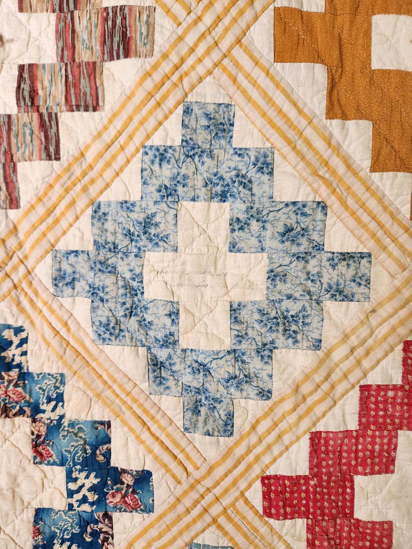 Antique Album Quilt c1855