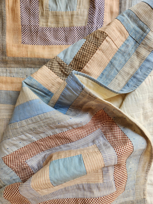 Antique Log Cabin Quilt