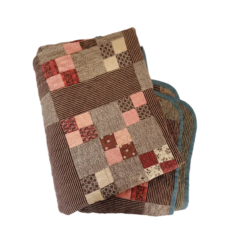 Antique Four Patch Quilt c1880