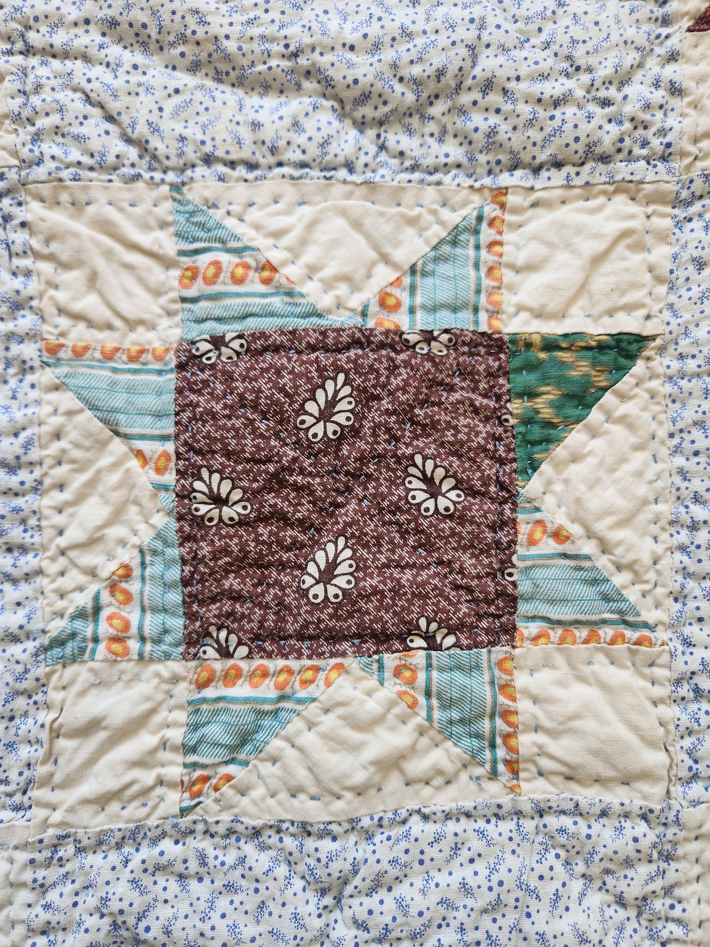 Antique Evening Star Quilt
