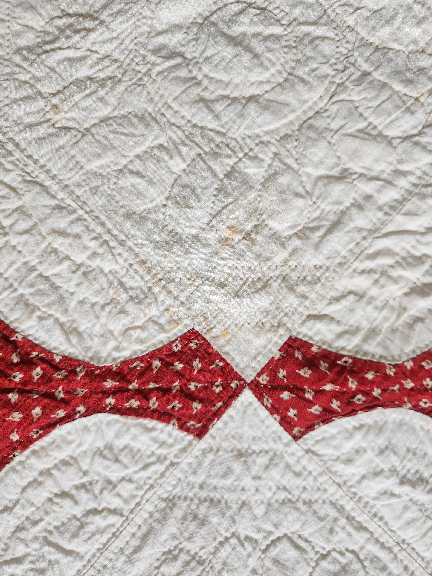 19th Century Red and White Quilt