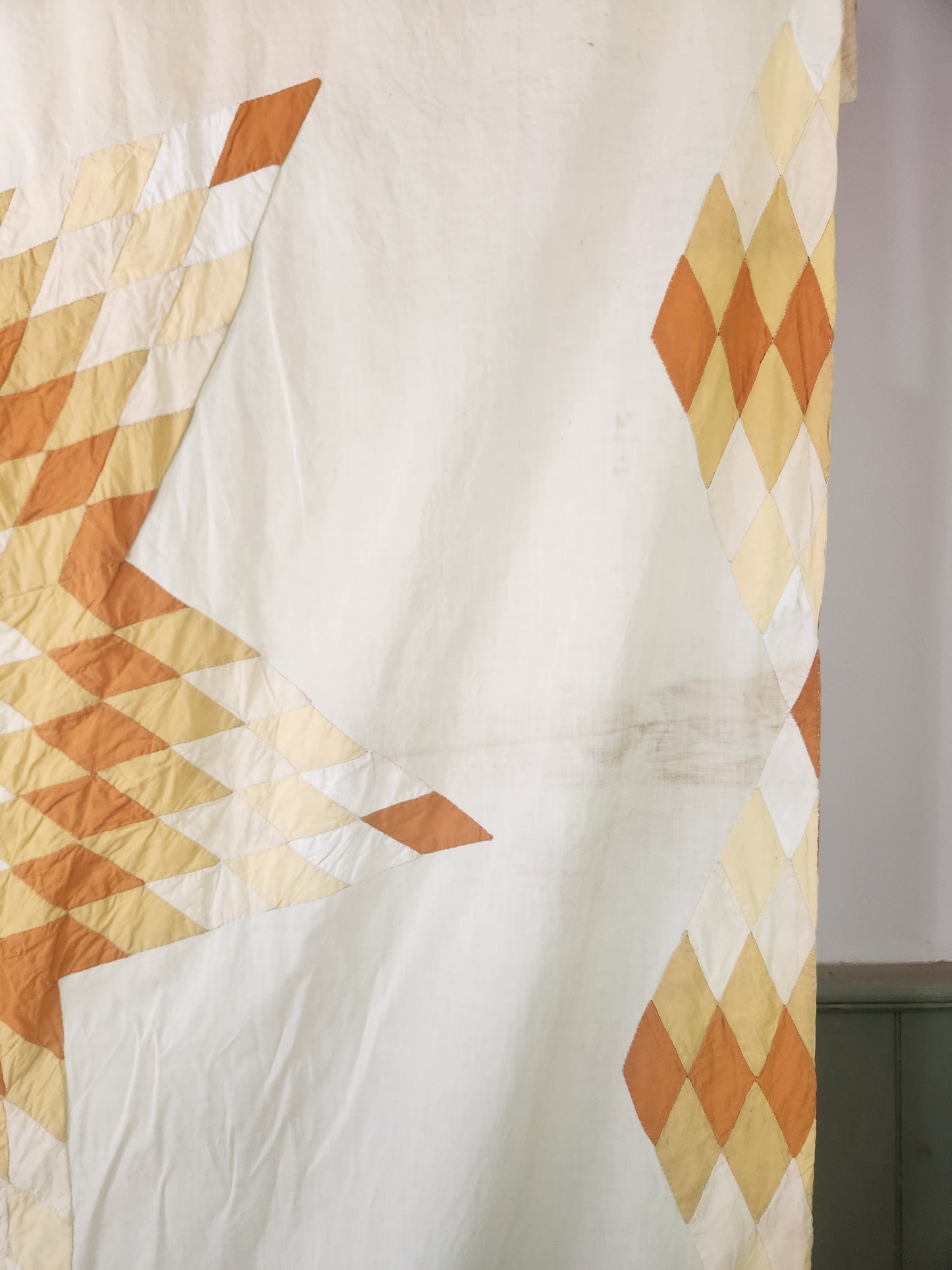 Vintage Lone Star Coverlet c1940 (A)