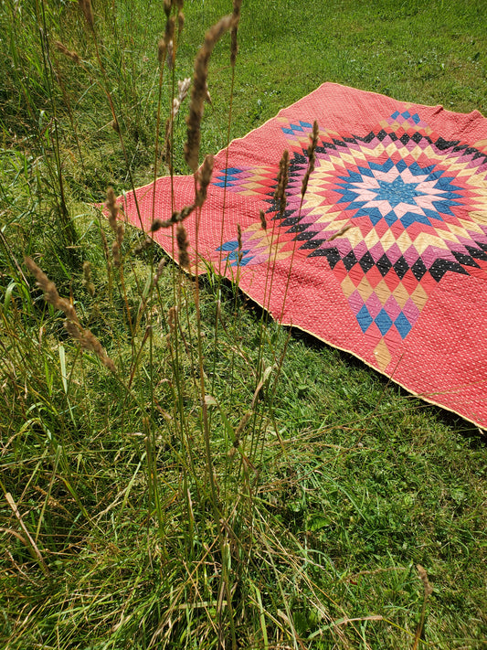 Lone Star Feed Sack Quilt
