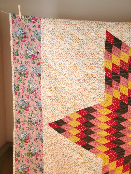 Vintage Lone Star Quilt