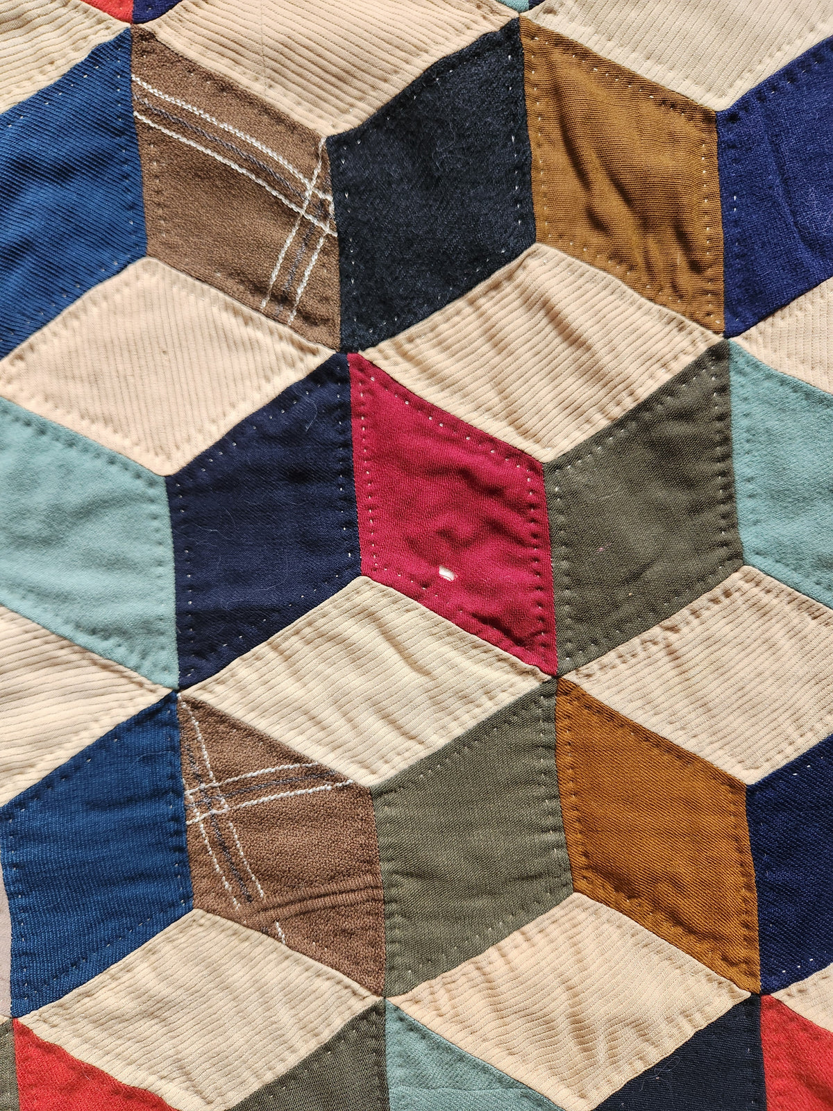 Tumbling Block Quilt