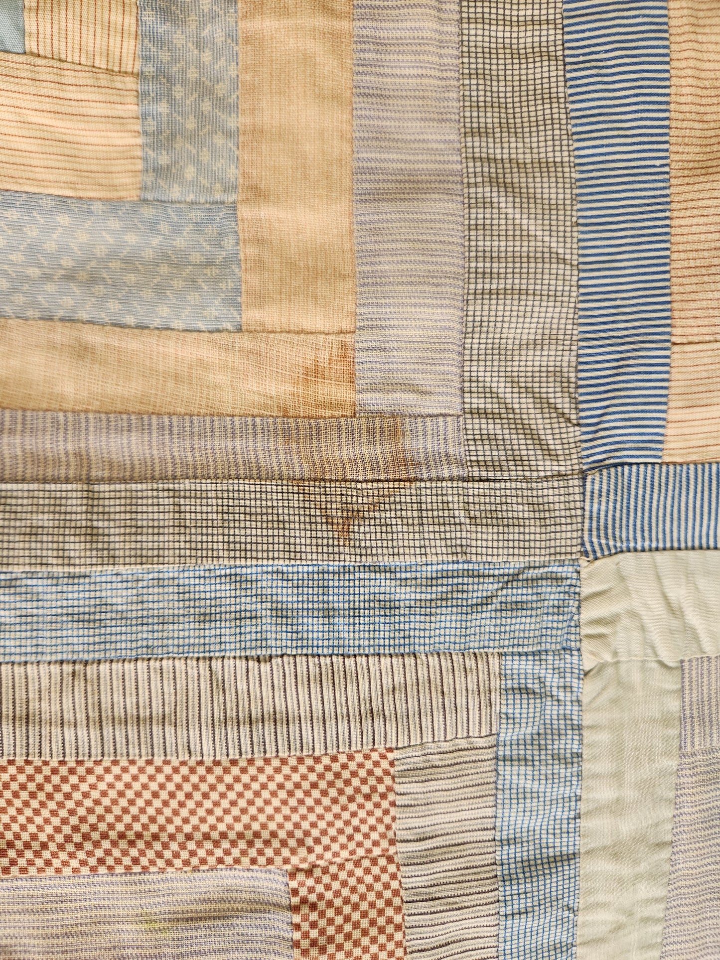 Antique Log Cabin Quilt