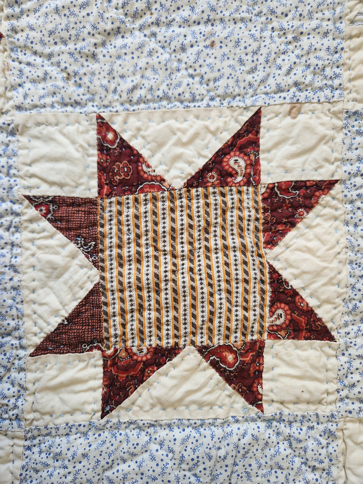 Antique Evening Star Quilt