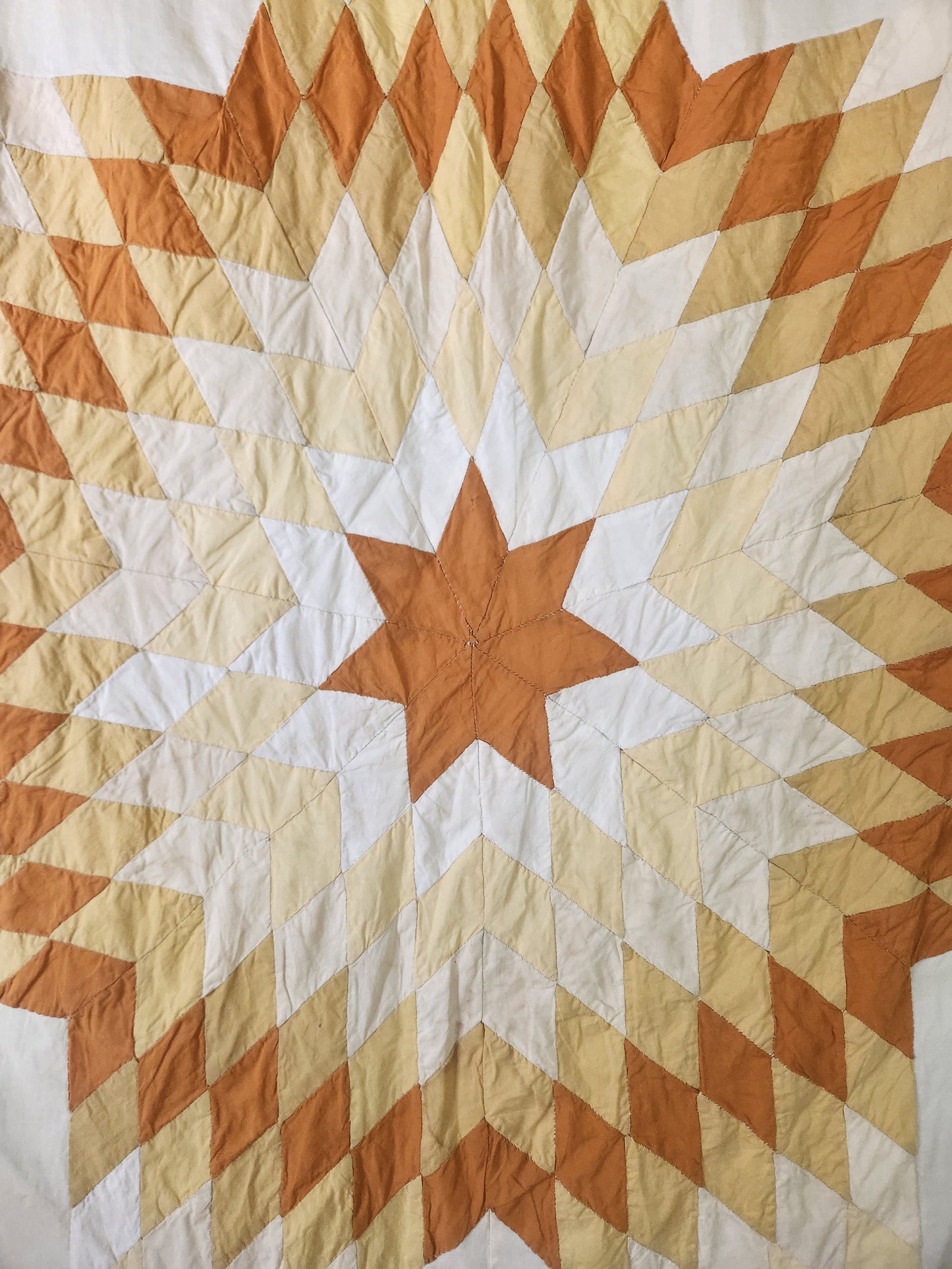 Vintage Lone Star Coverlet c1940 (A)