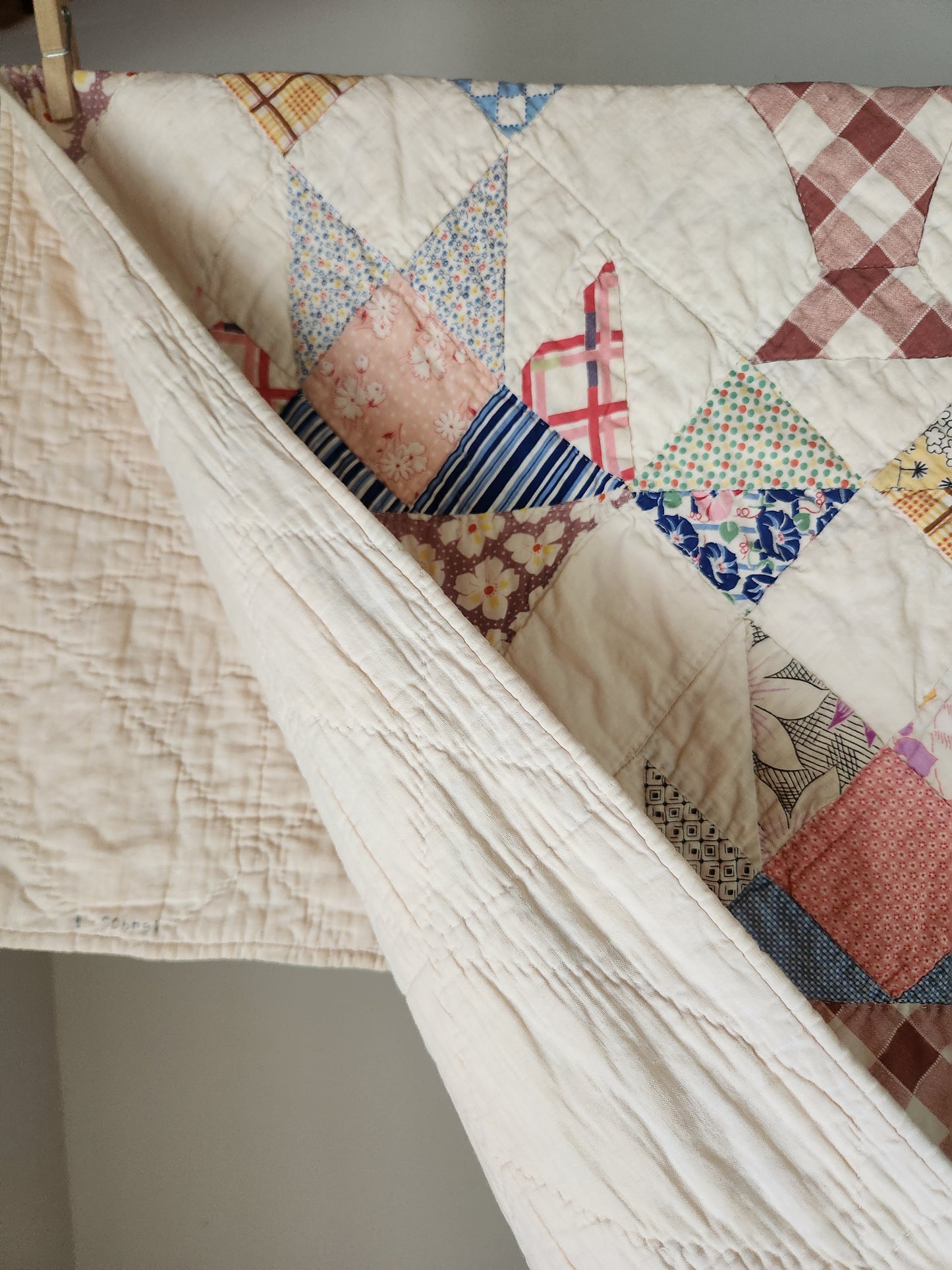 Vintage Cake Stand Quilt c1930
