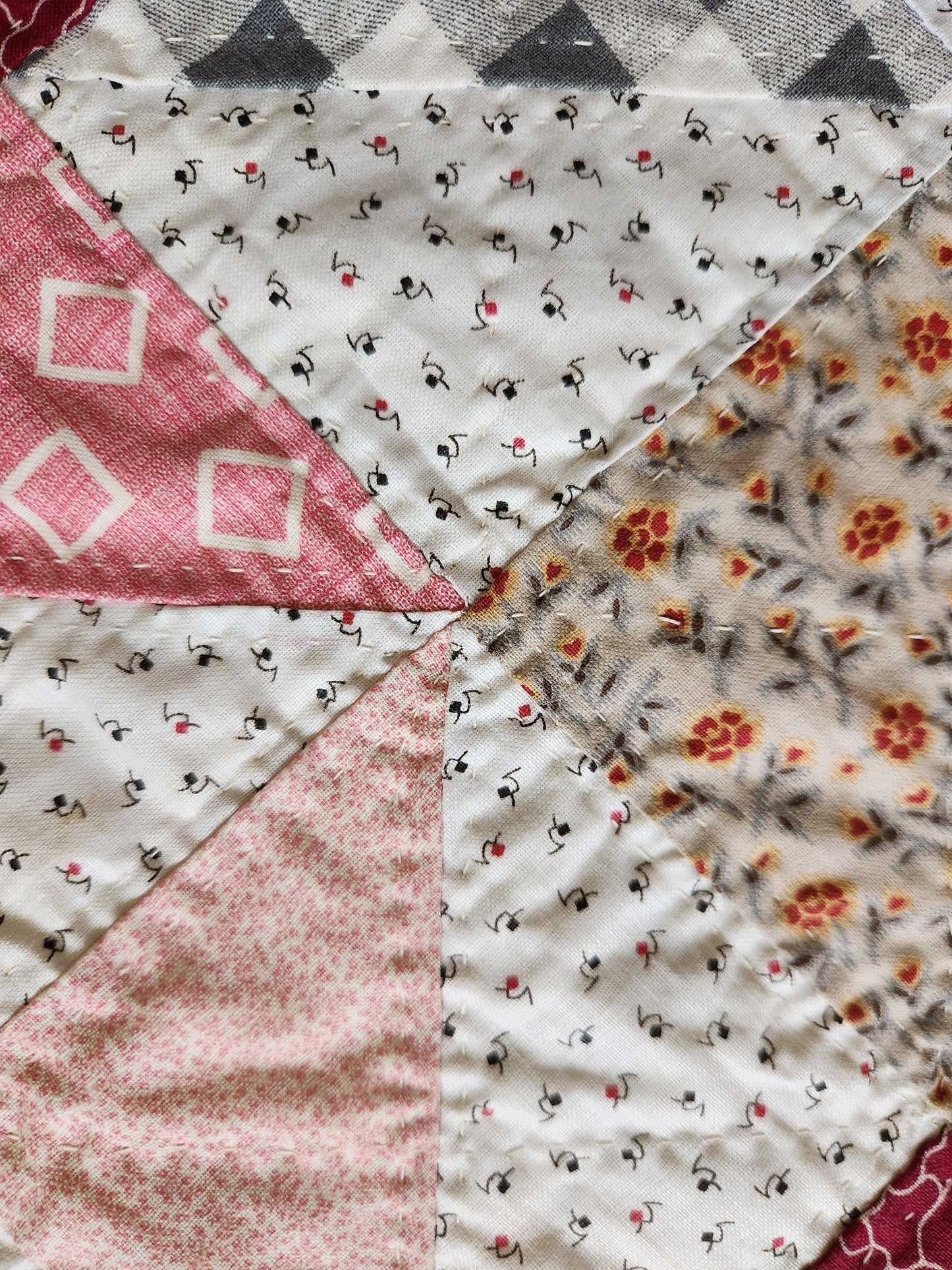 Antique Lady of The Lake Quilt c1890