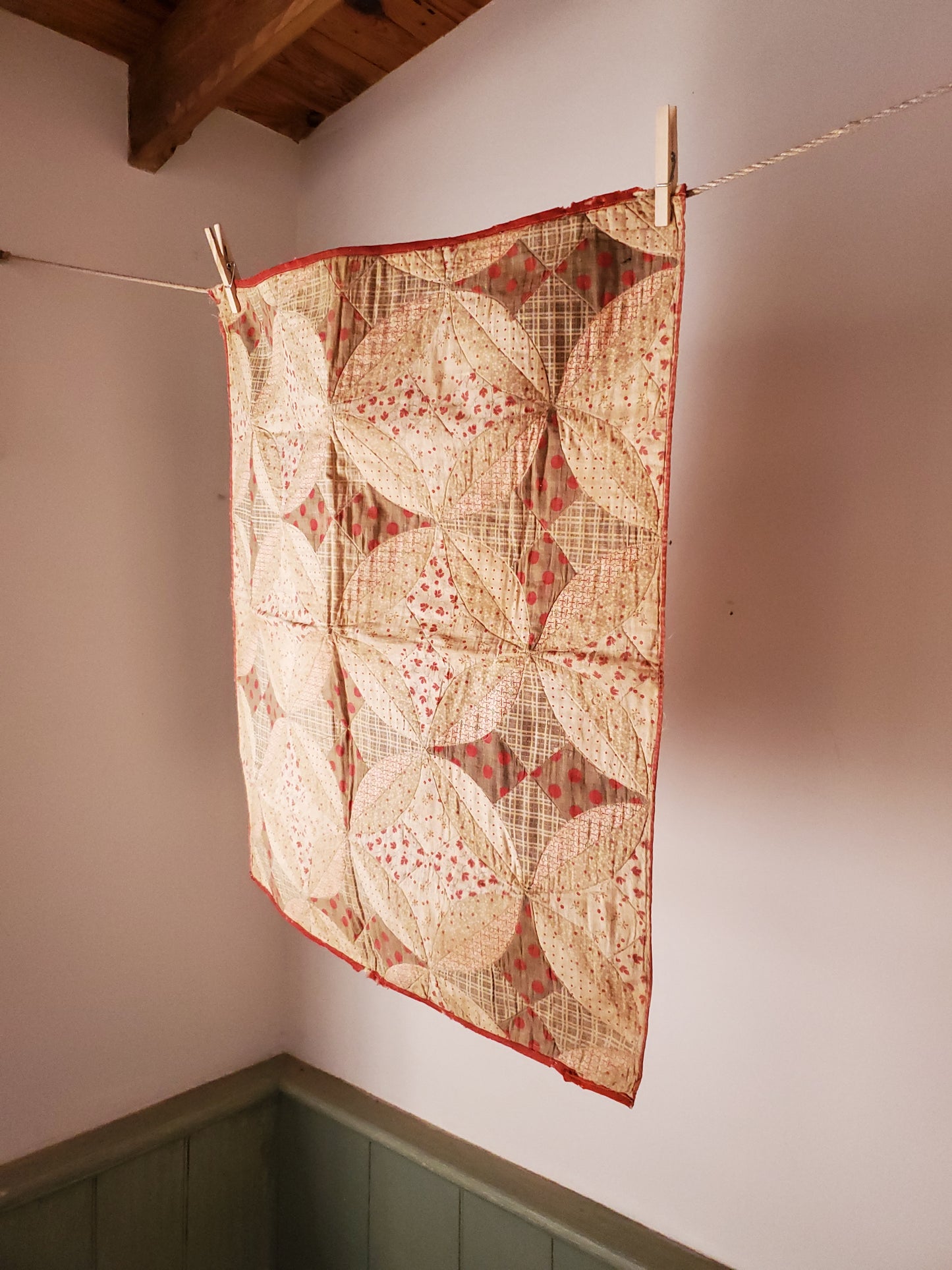 19th Century Doll's Quilt