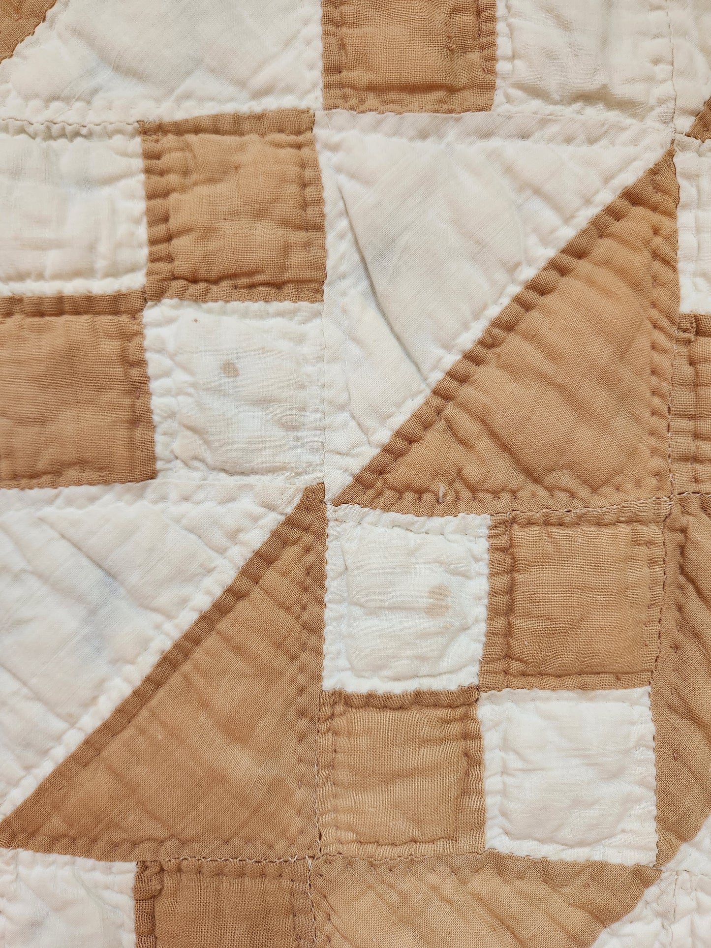 Antique Jacob’s Ladder Quilt c1900
