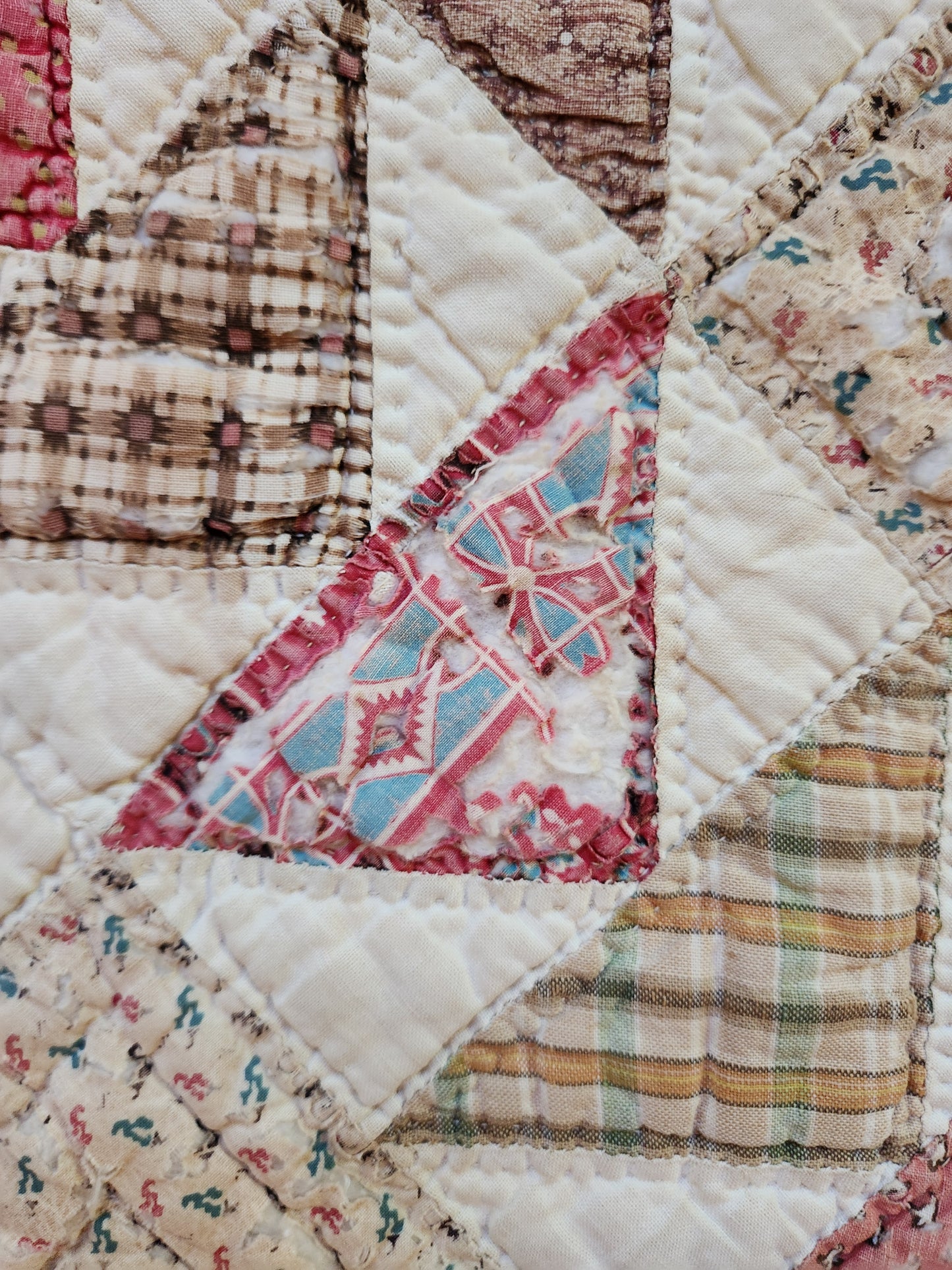 Antique Flying Geese Quilt c1870