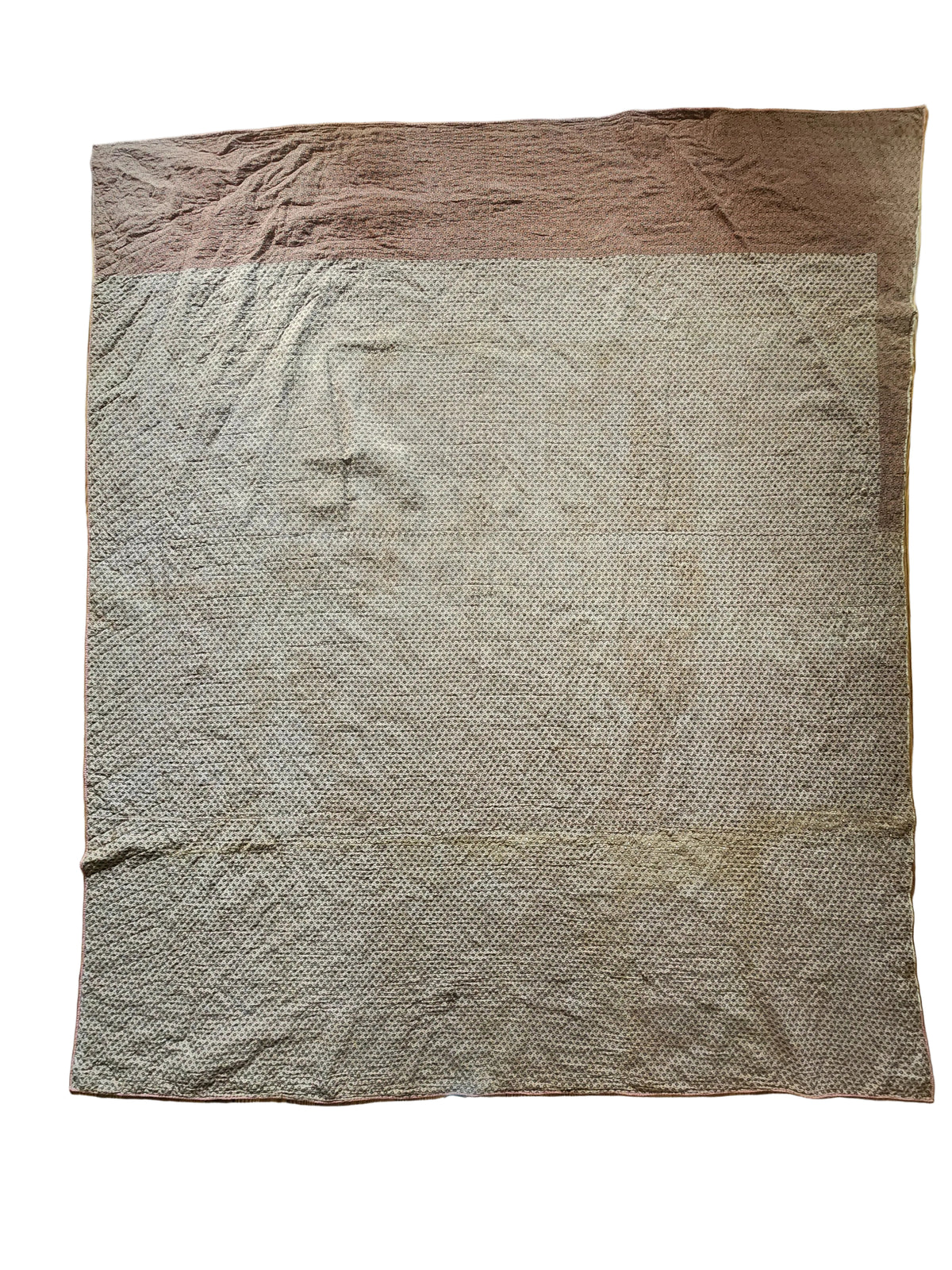 Antique Nine Patch on Point Quilt